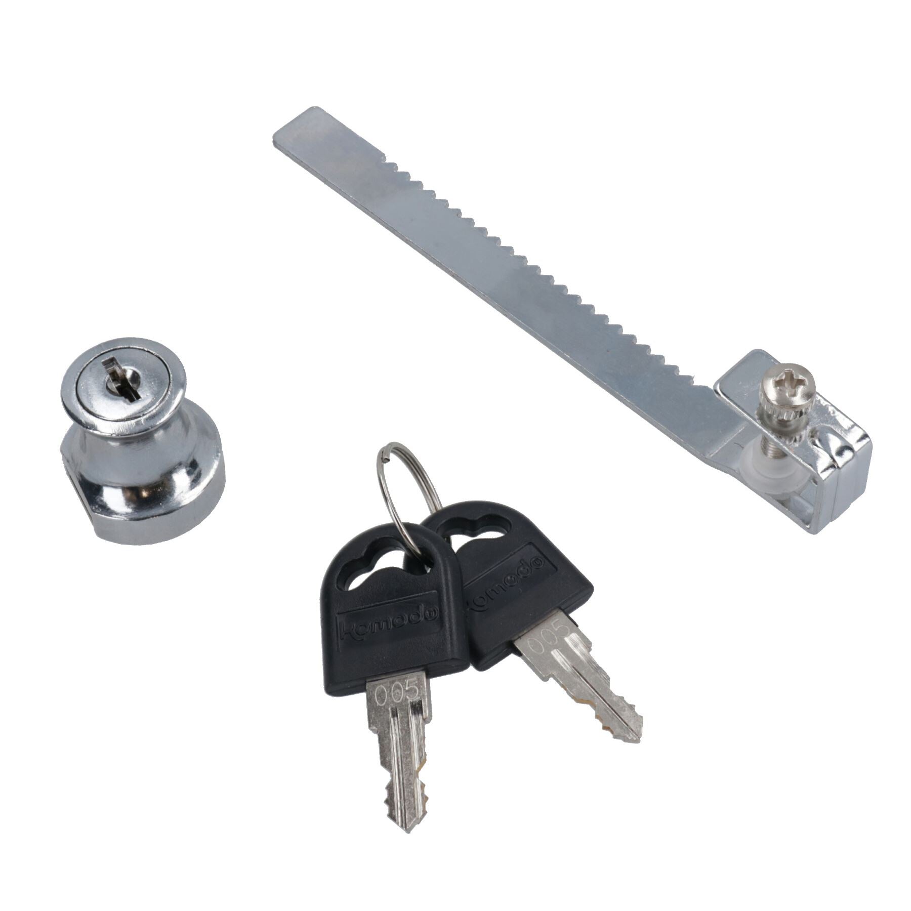 Terrarium Sliding Lock With Key for Security for Glass Vivarium / Terrarium Doors