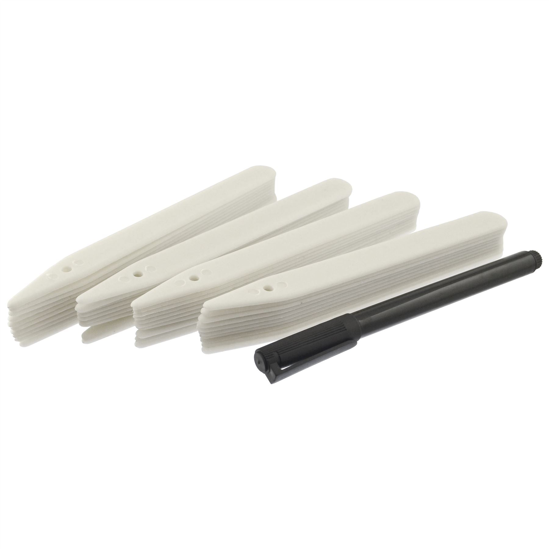 Lot de 40 étiquettes pour plantes de jardin et stylos de 4,5 po de long GAR32