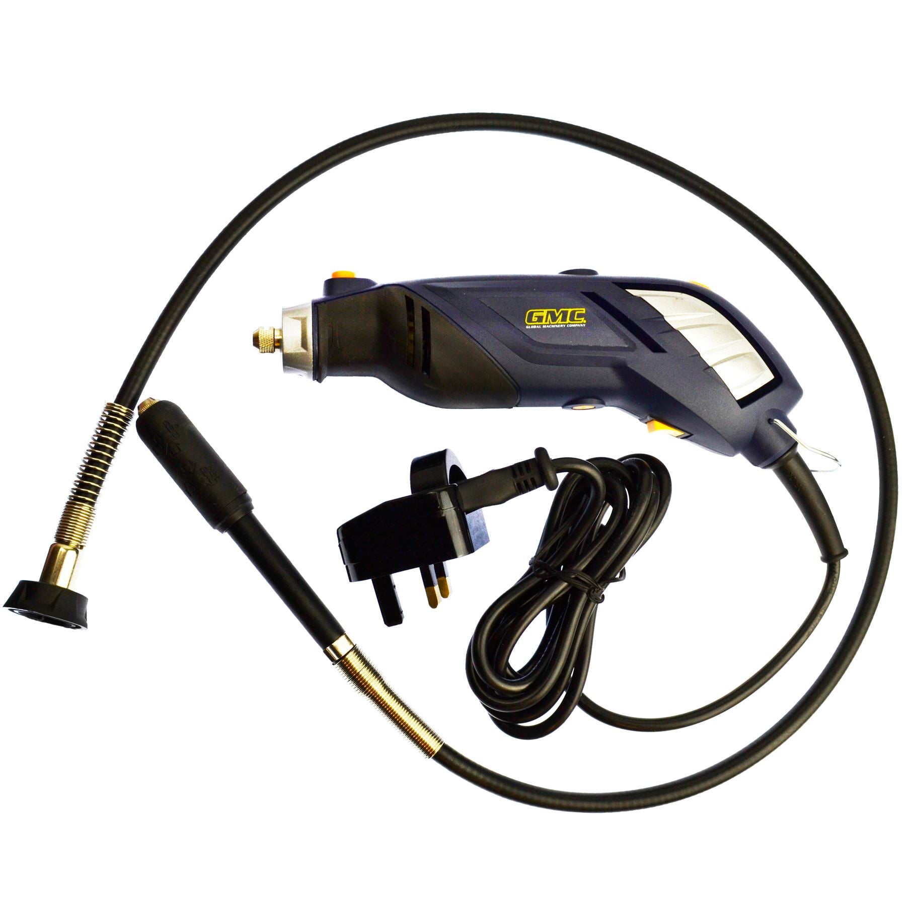 135 W Multifunktions-Drehstrom-Elektro-Gravier-/Schleif-/Polierbohrer mit flexibler Welle SIL230