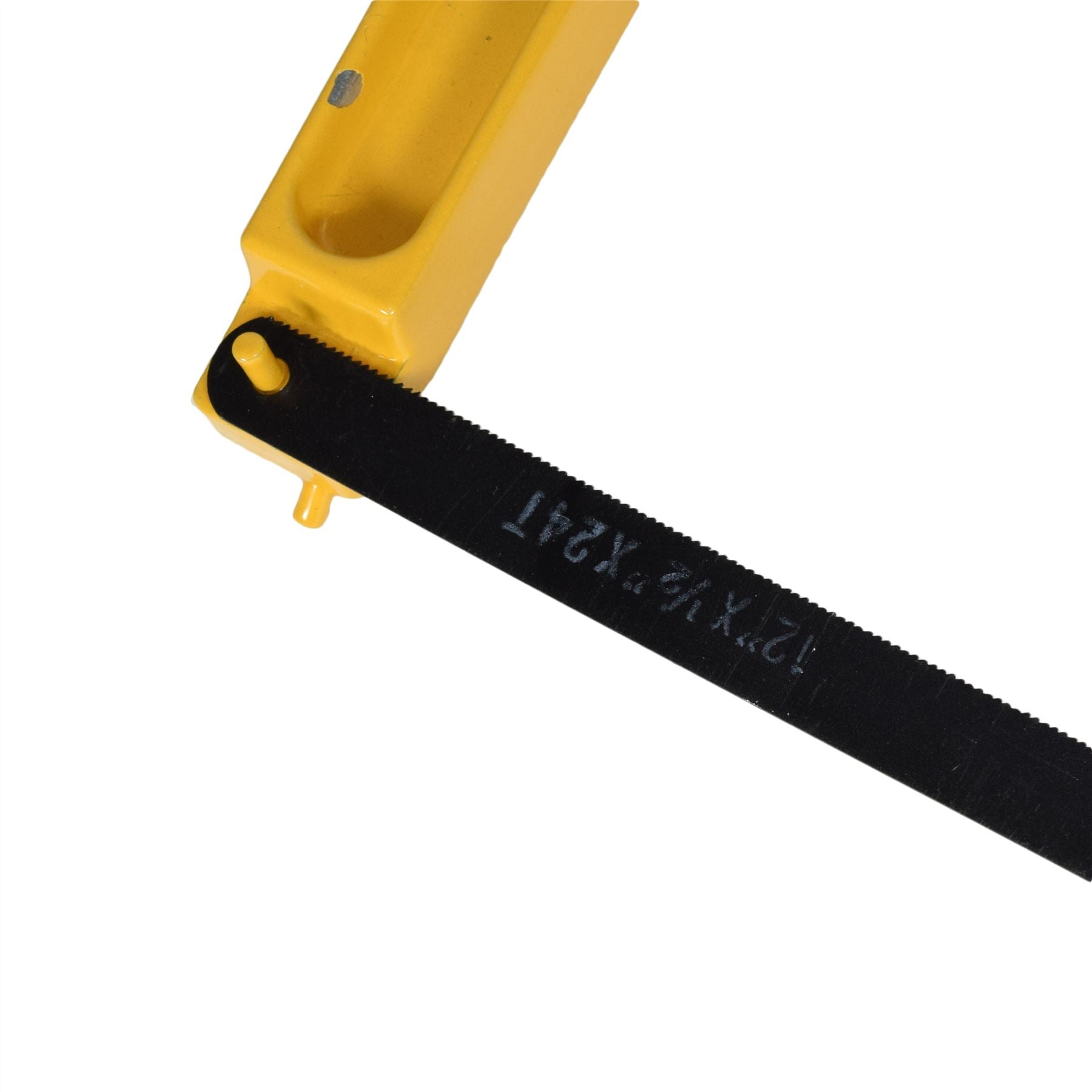 Cadre et lame de scie à métaux robuste de 12" 300 mm avec coupe-scie 24 TPI
