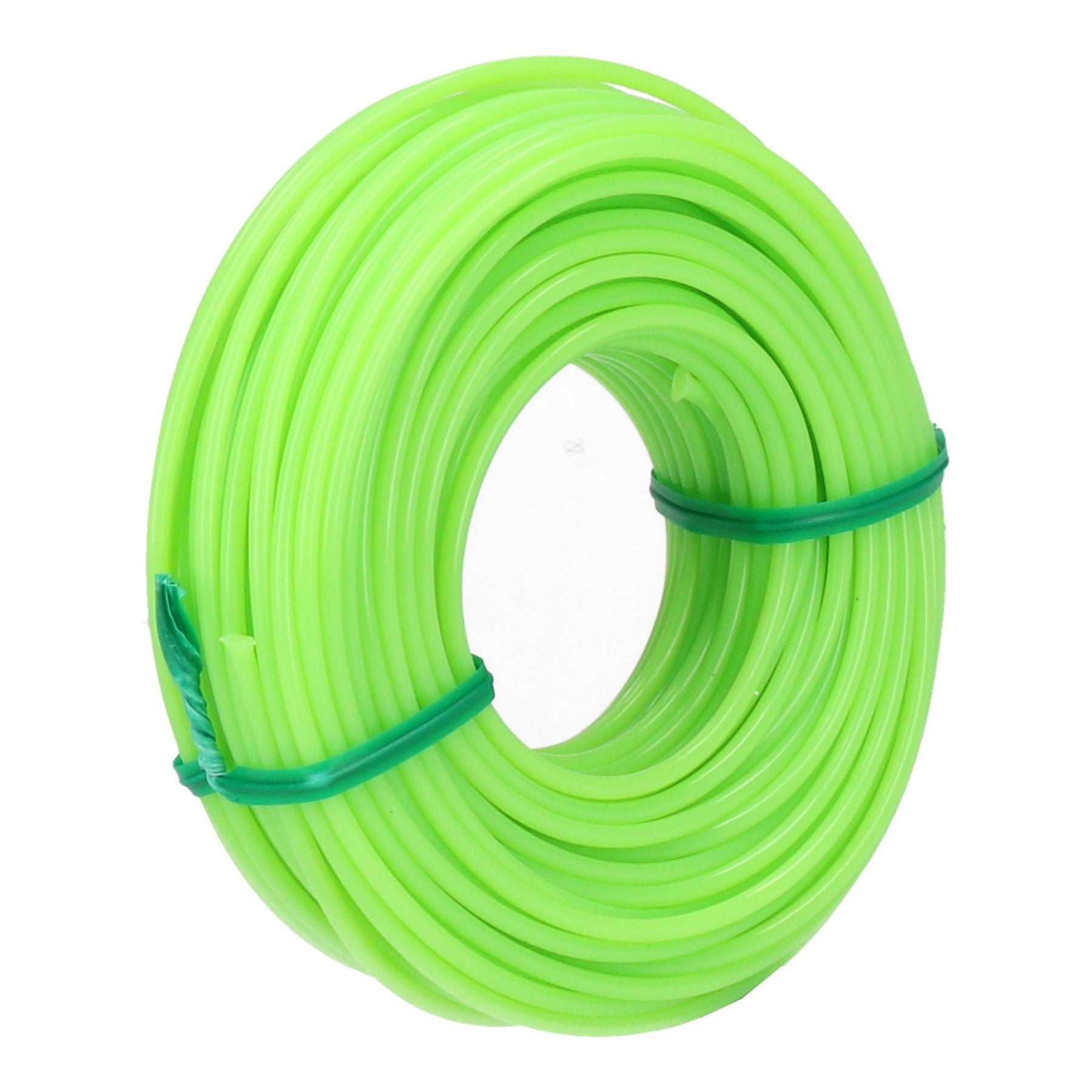 Cordon de coupe-bordures en copolymère de 1,65 mm x 15 m pour coupe-bordures électriques à essence