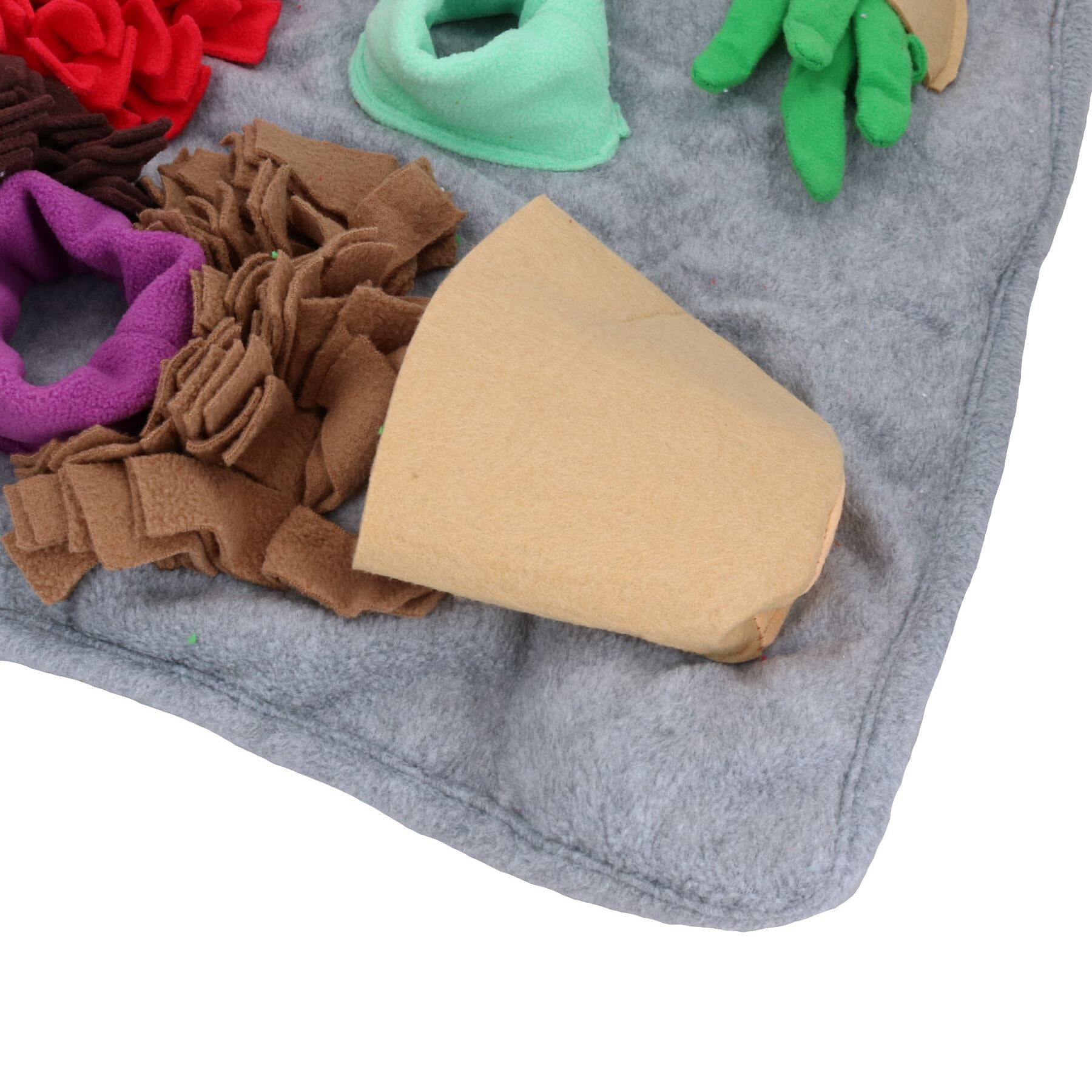 Interaktive Dig It Flauschige Matte mit süßem, intelligentem Hundespielzeug, Leckerli-Finder, Puzzle-Spielzeug, Geschenk