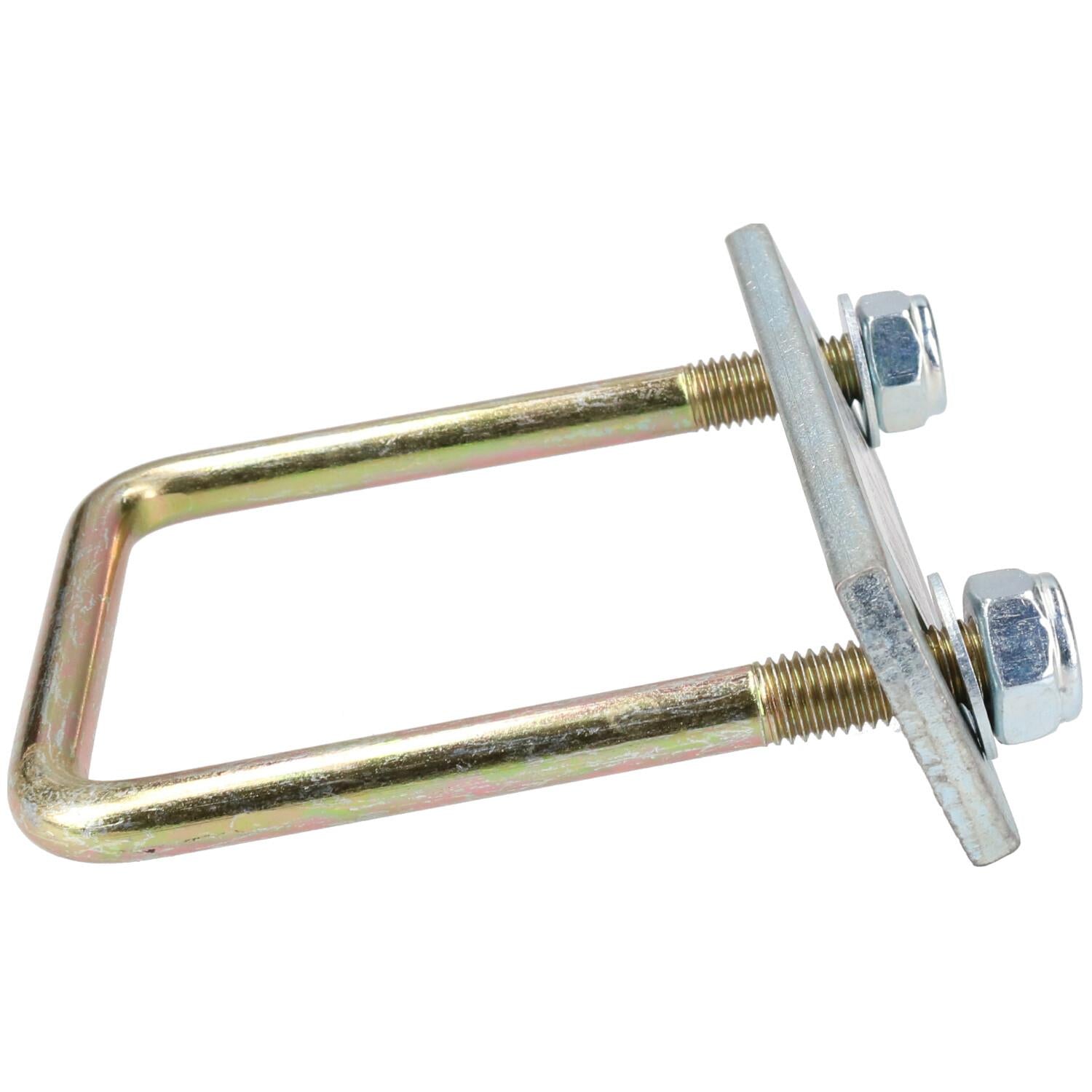 8er-Pack M10 70 mm x 100 mm U-Bolzen N-Bolzen mit Platten und Muttern HOCHZUG