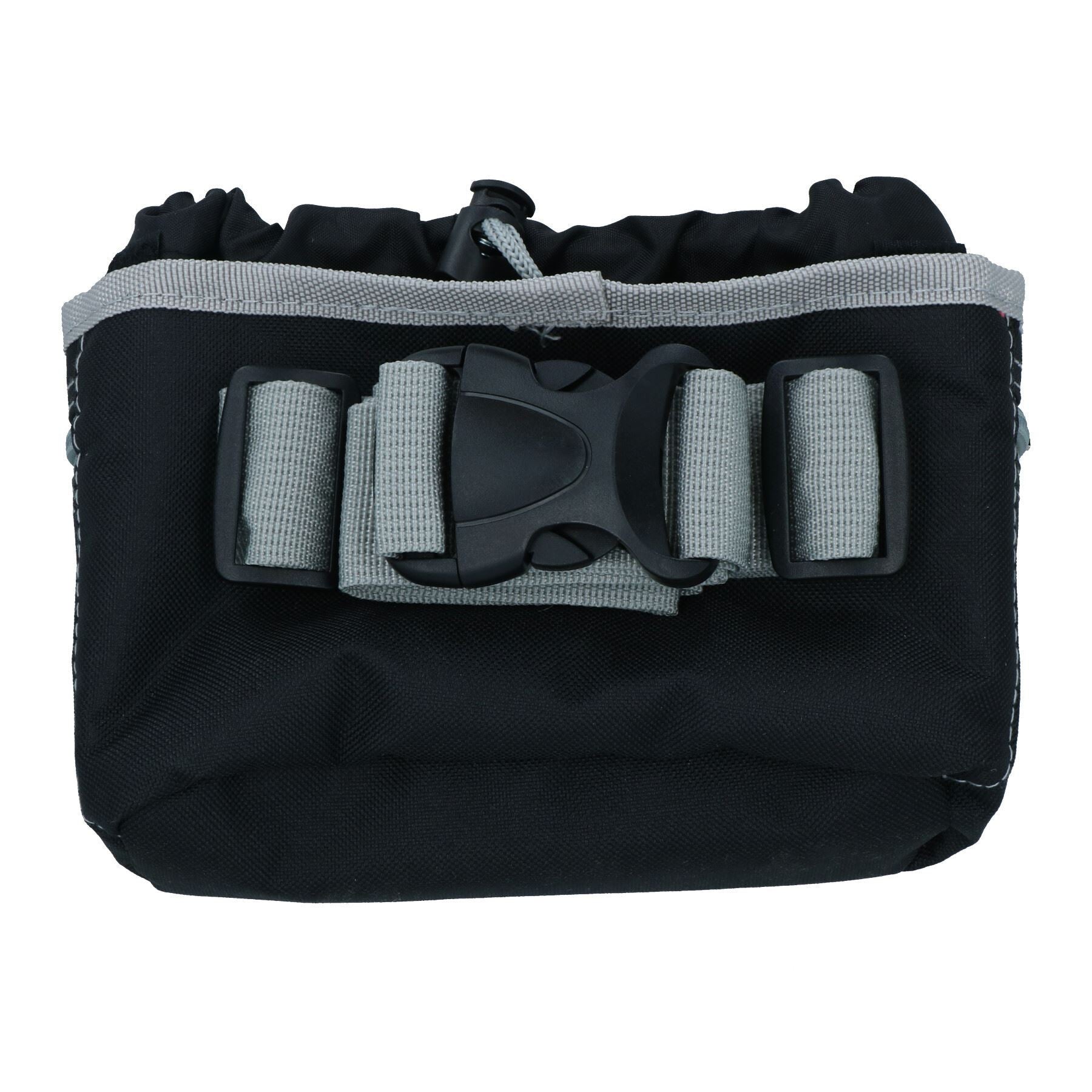 Black Weatherproof Durable Treat Bag Pouch Holder Belt Dog Training Essential