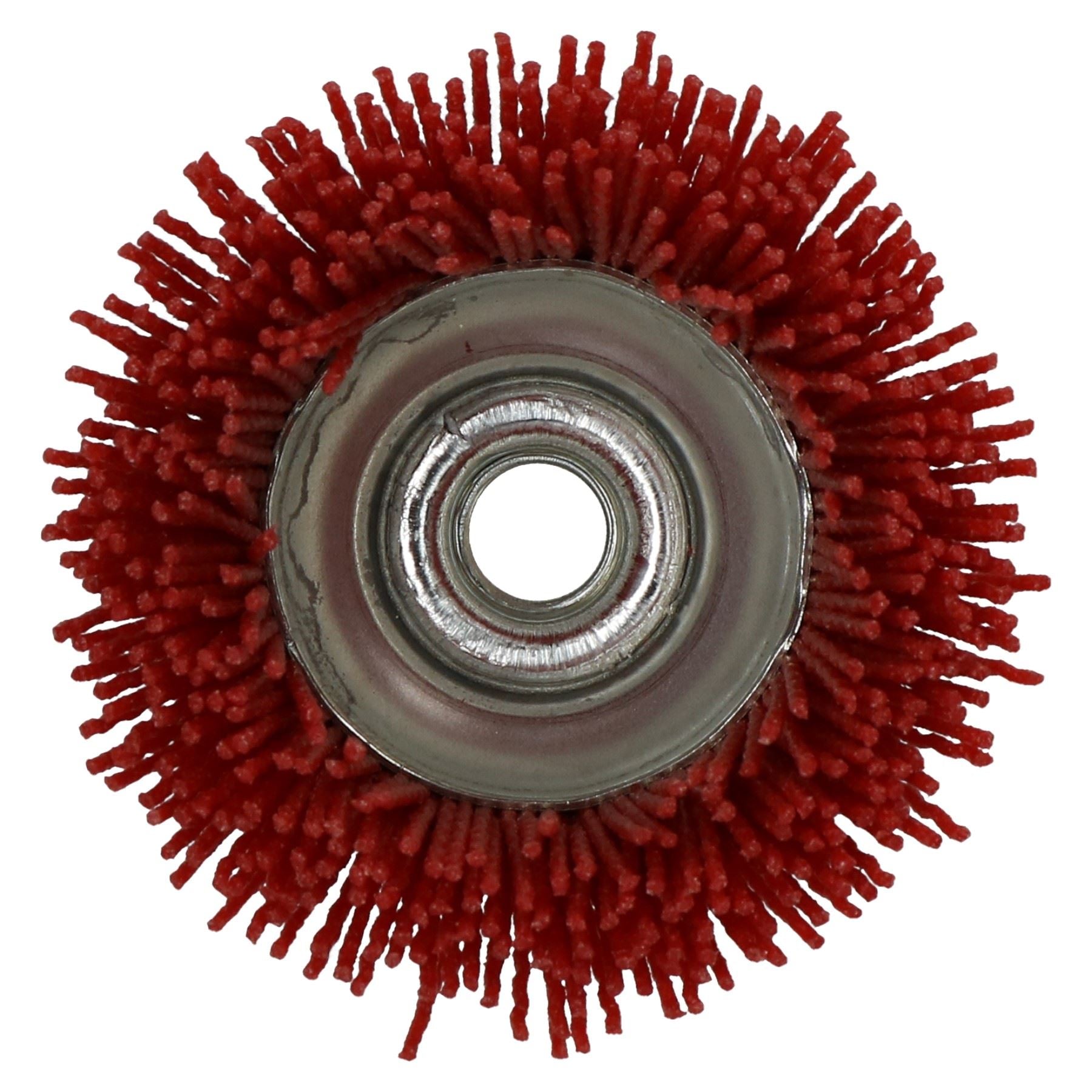 Meule abrasive en filament de nylon pour brosse de coupe de 75 mm pour polissage des métaux et dérouillage