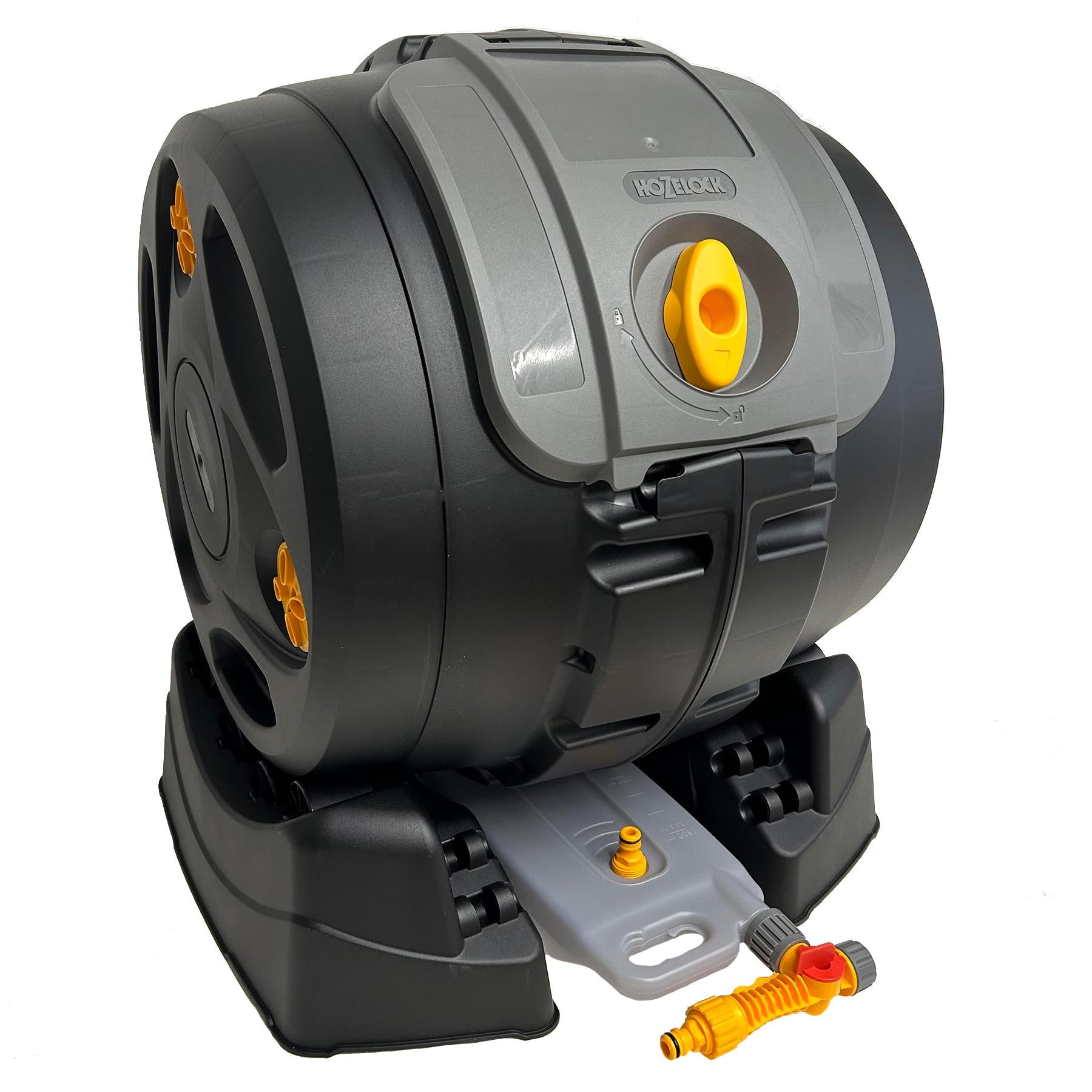 Composteur rotatif de jardin 2 en 1 100 litres Click + Spray