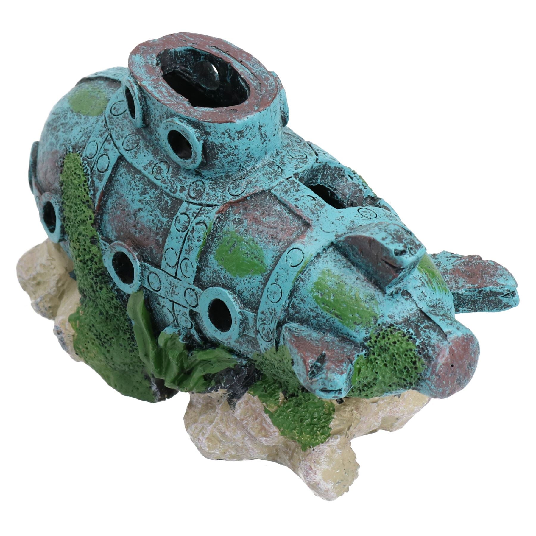 Décoration d'aquarium aquatique LED sous-marin 7x8x15cm