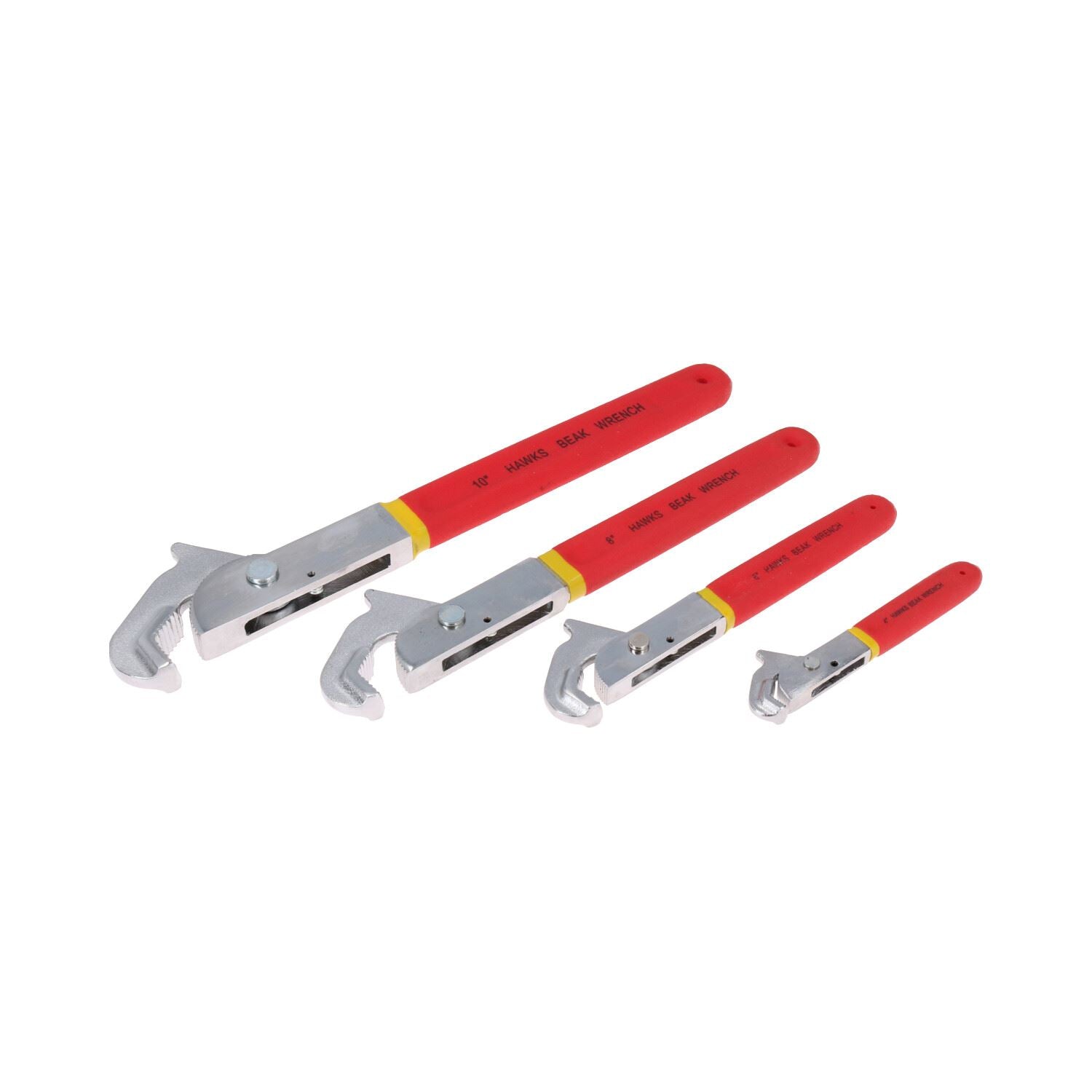 Super Wrench / Adjustable Spanner Set 4" 6" 8" 10" Full Set