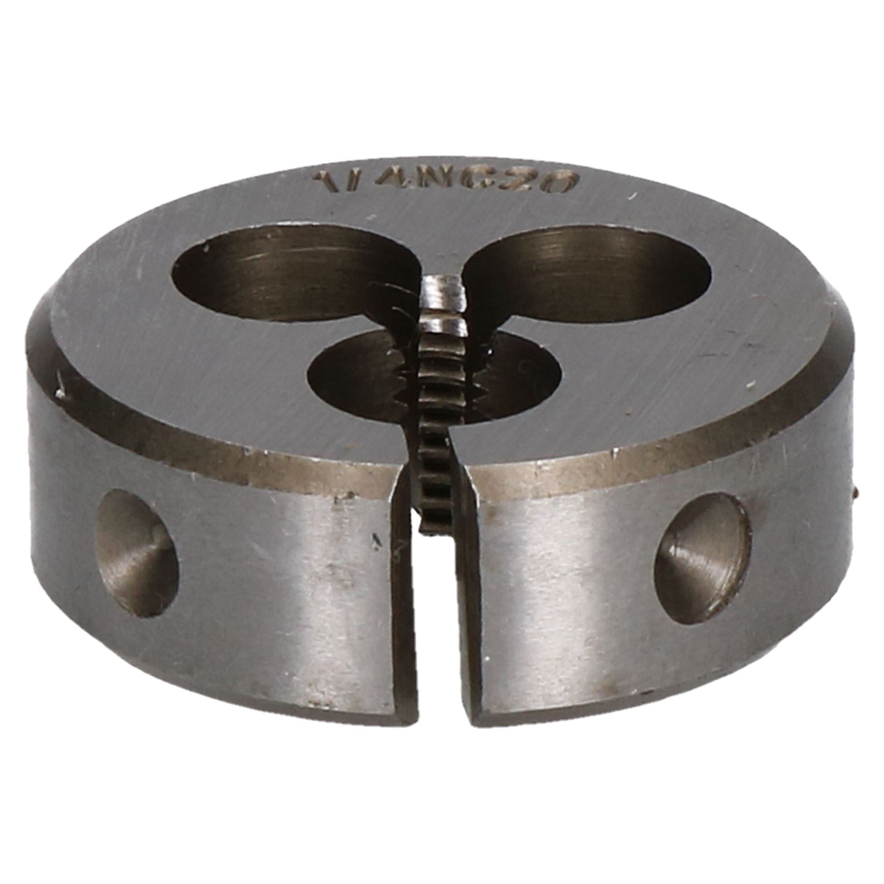 Taraud et filière UNC 1/4" - 5/8" en acier au tungstène et filière fendue 38 mm