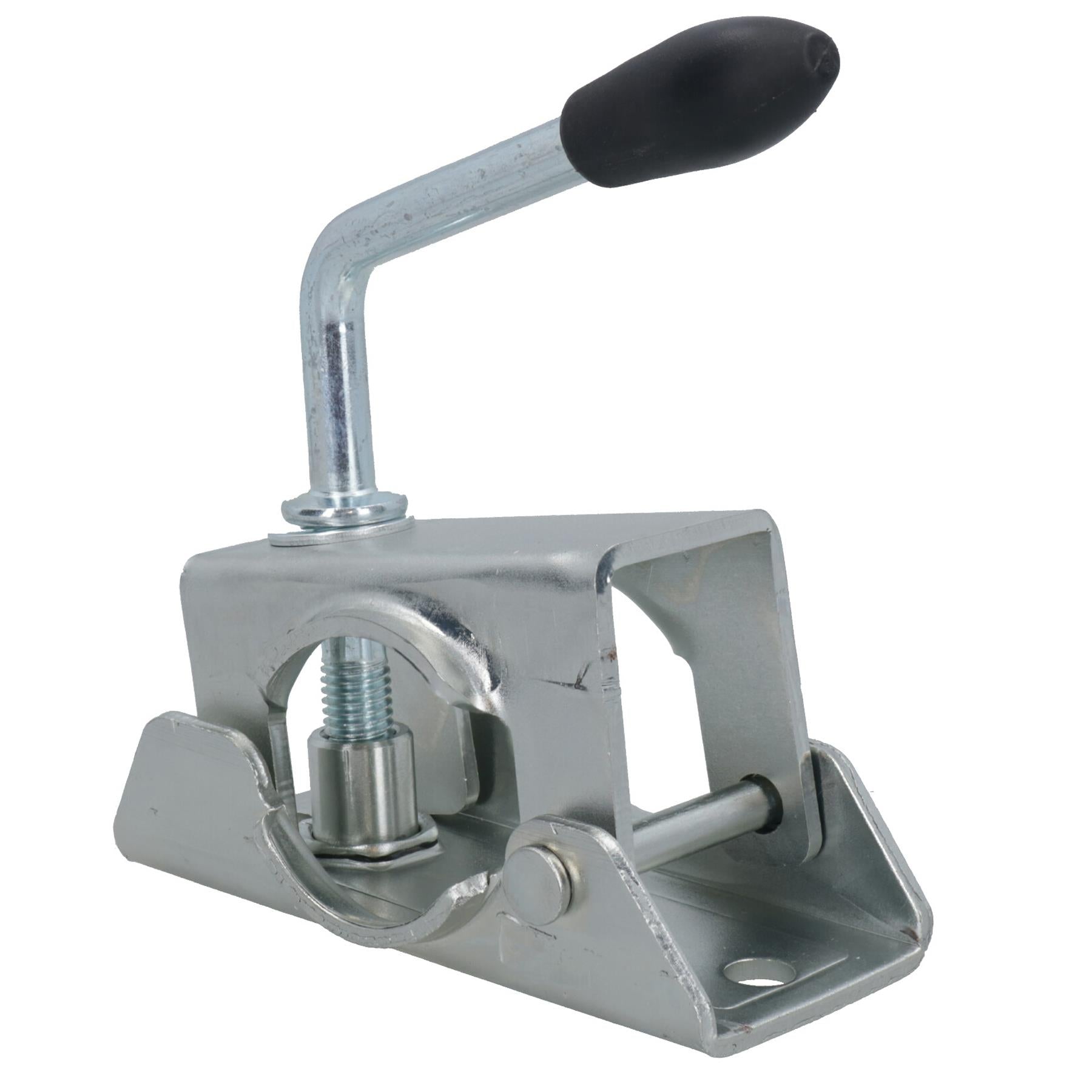 48mm Gepresster Stahl Stützradklemme Stützständer Anhänger Caravan Verzinkt