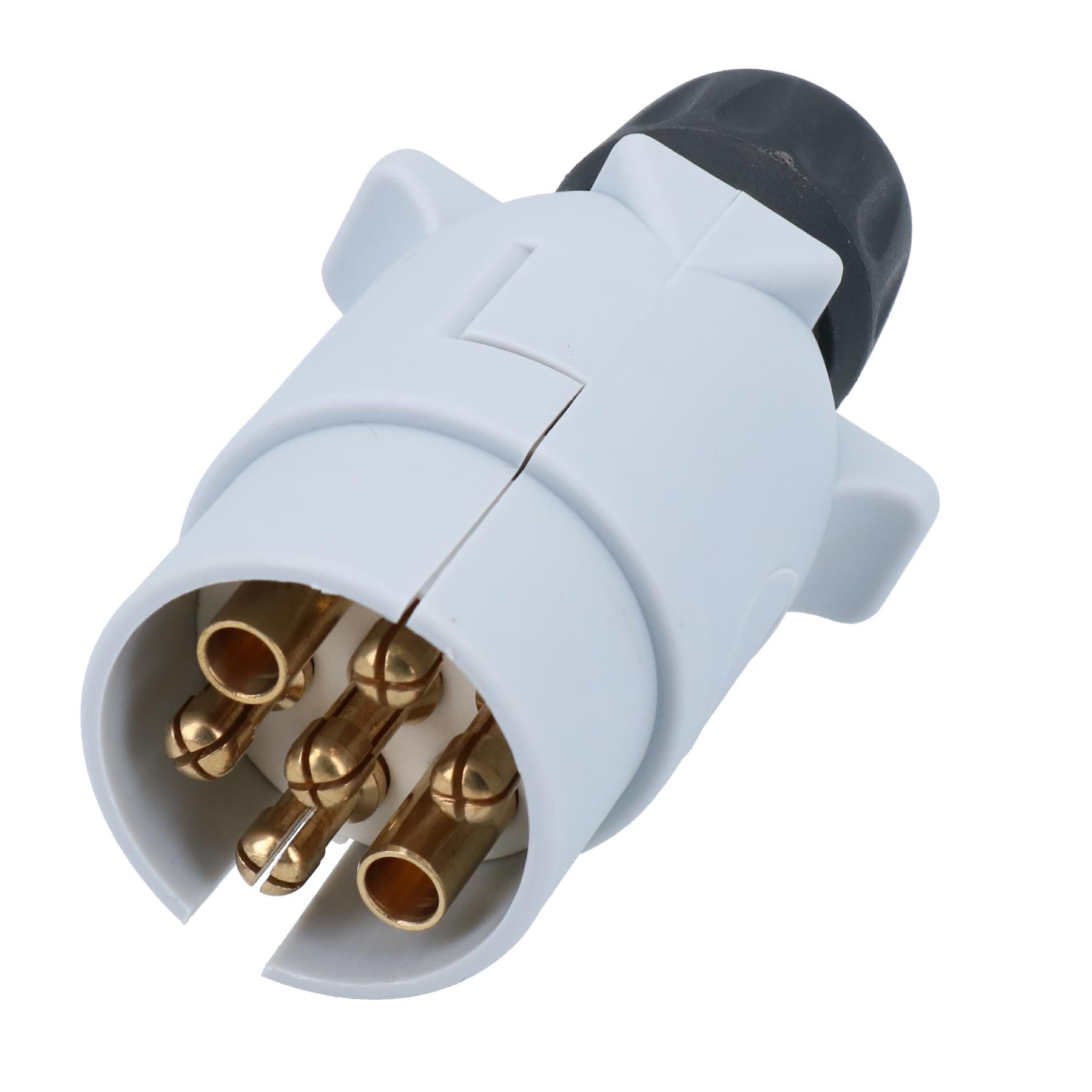 Caravan Tow Bar Electrics Plug 7 pin S type Plug TR045