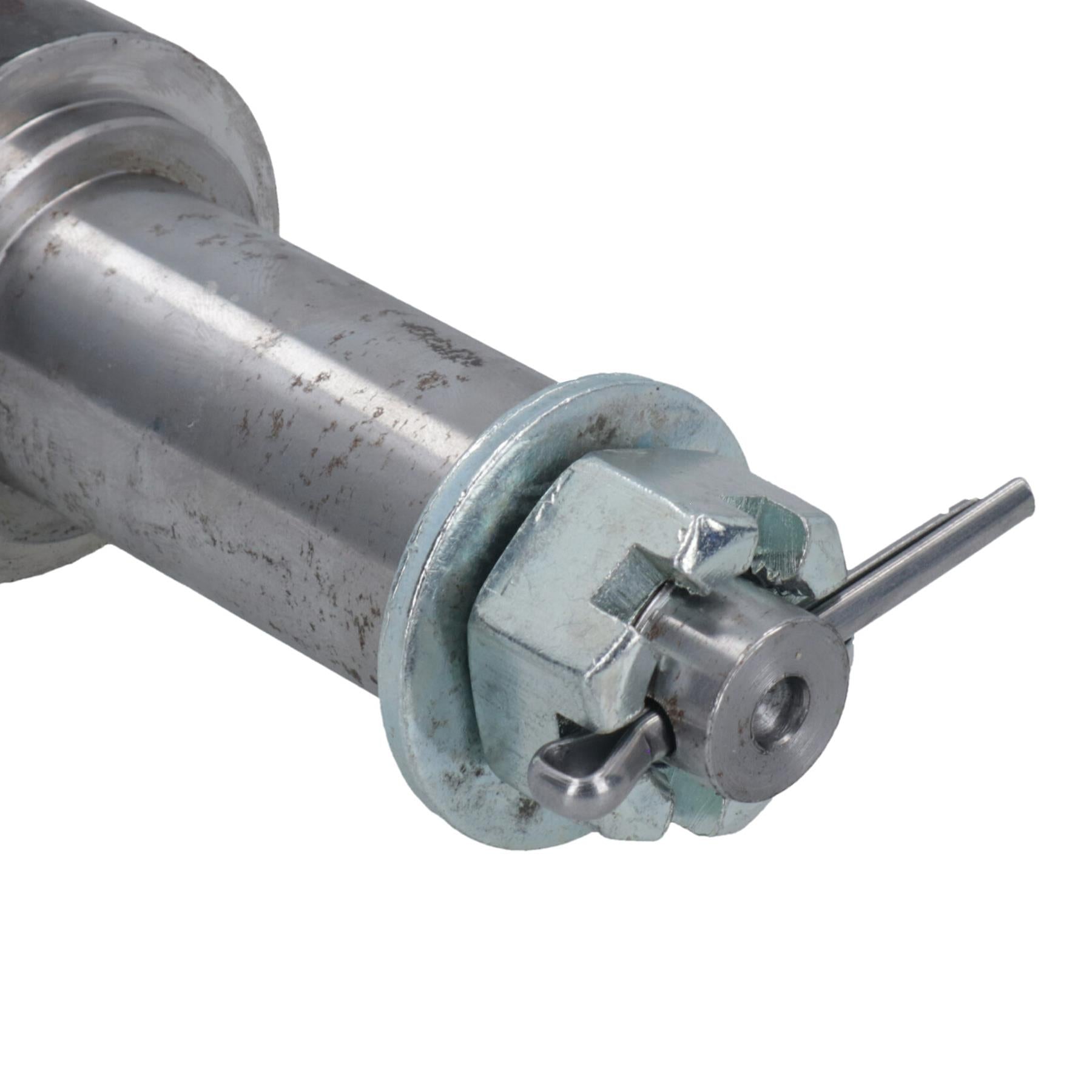 Lot de 2 moyeux de roue de remorque et essieux à fusée allongés 4" PCD