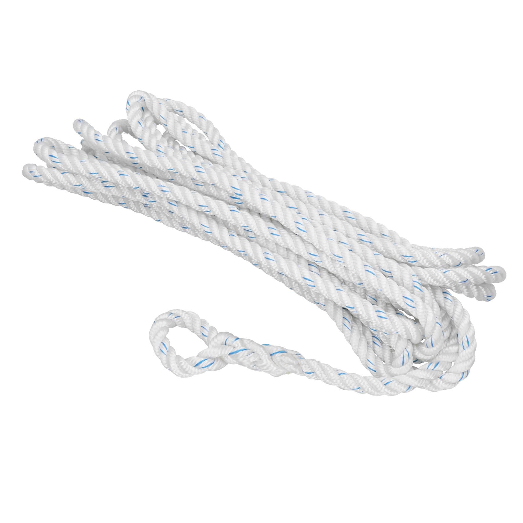 Corde d'amarrage en polyester épissée 10-16 mm 10 m