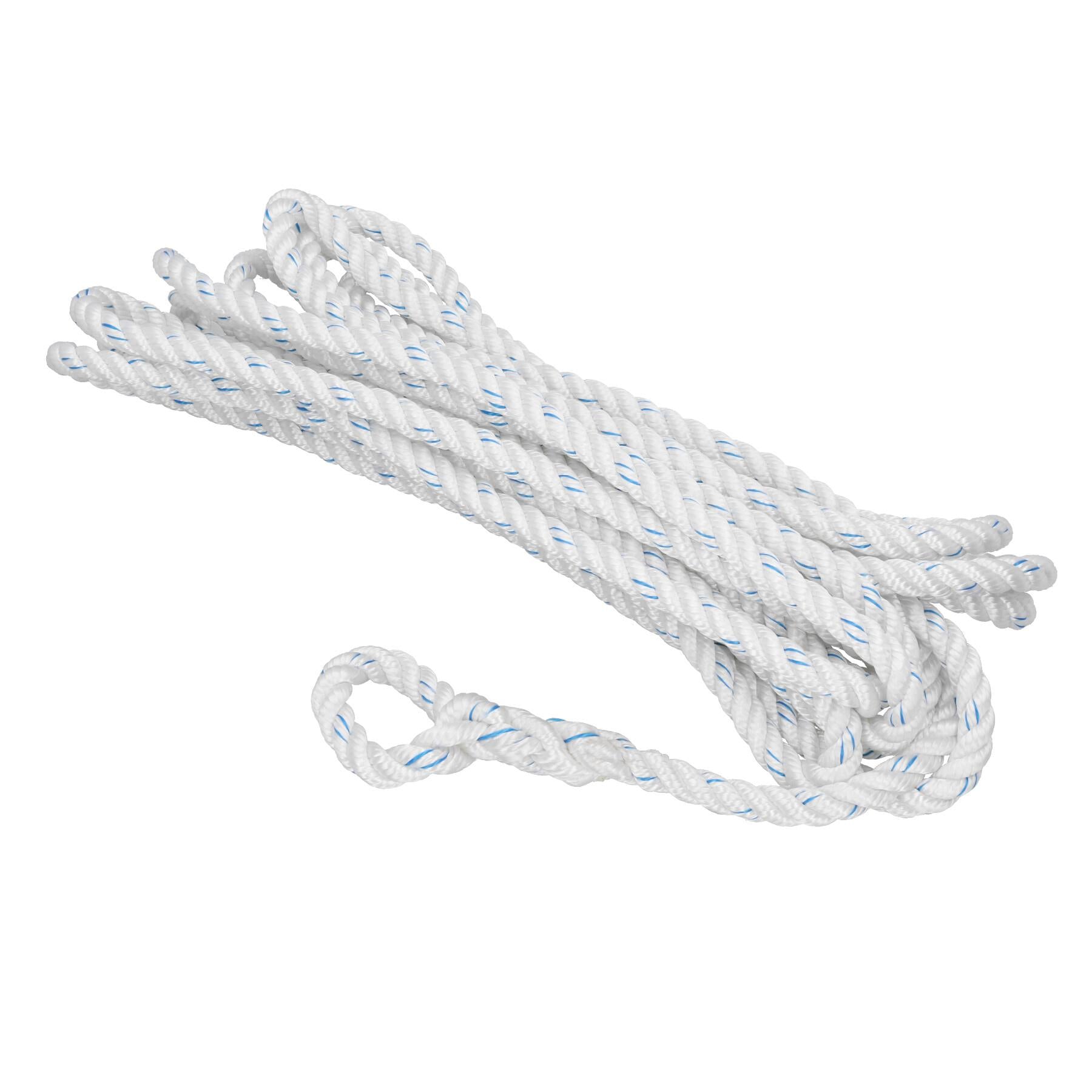 Spliced Polyester Mooring Line 10-16mm 10m Boat Dock Line Rope Warp