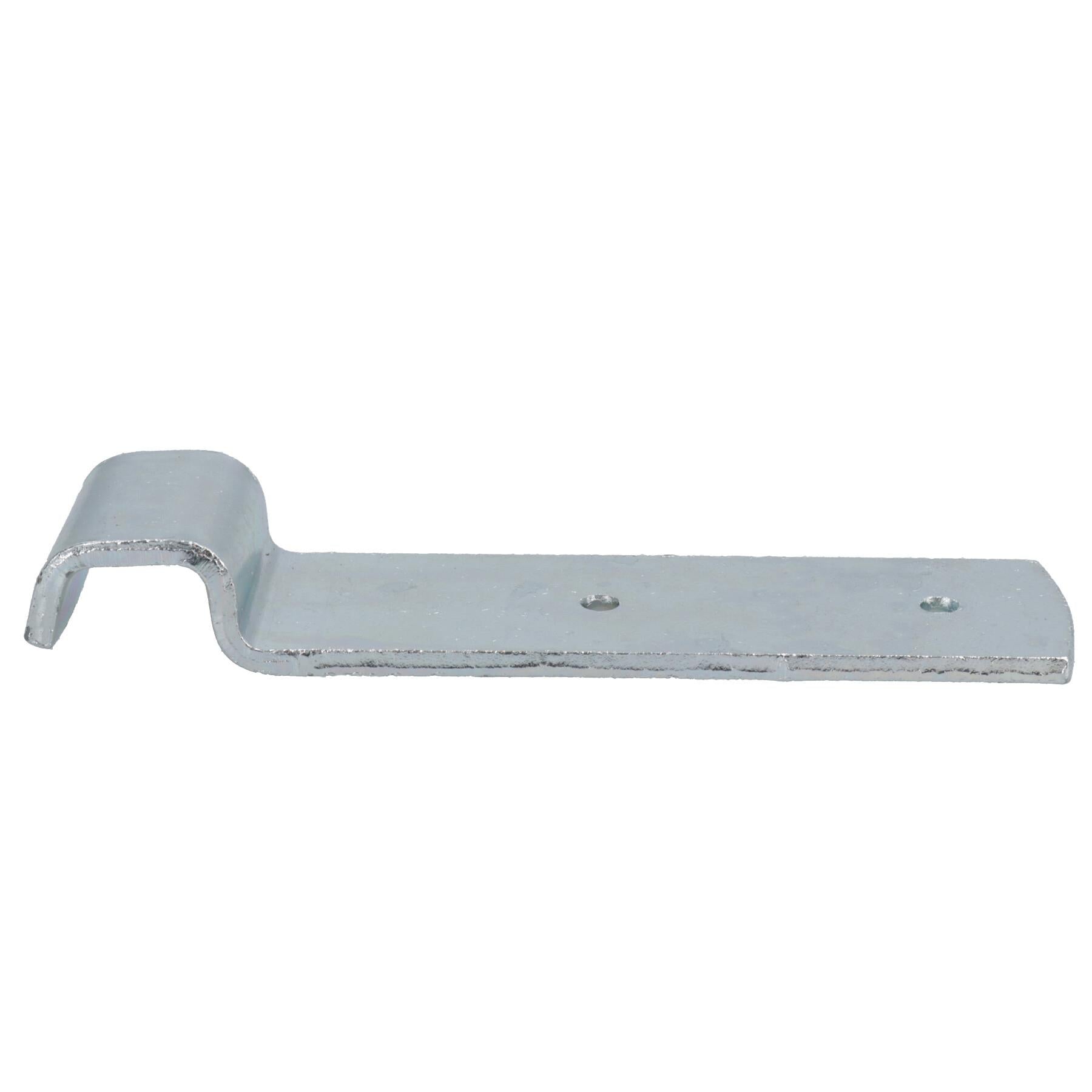 Anhänger-Haltehaken, lang, über der Mitte verriegelbar, 143 mm x 35 mm, 609 kg Tragkraft