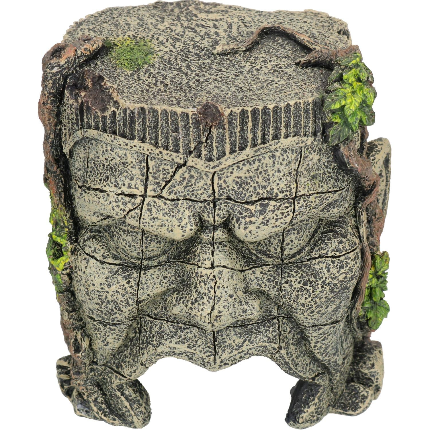 Aquatische Aquarium alten Tunnel Ruine Fisch Tank Ornament 12x10x13cm
