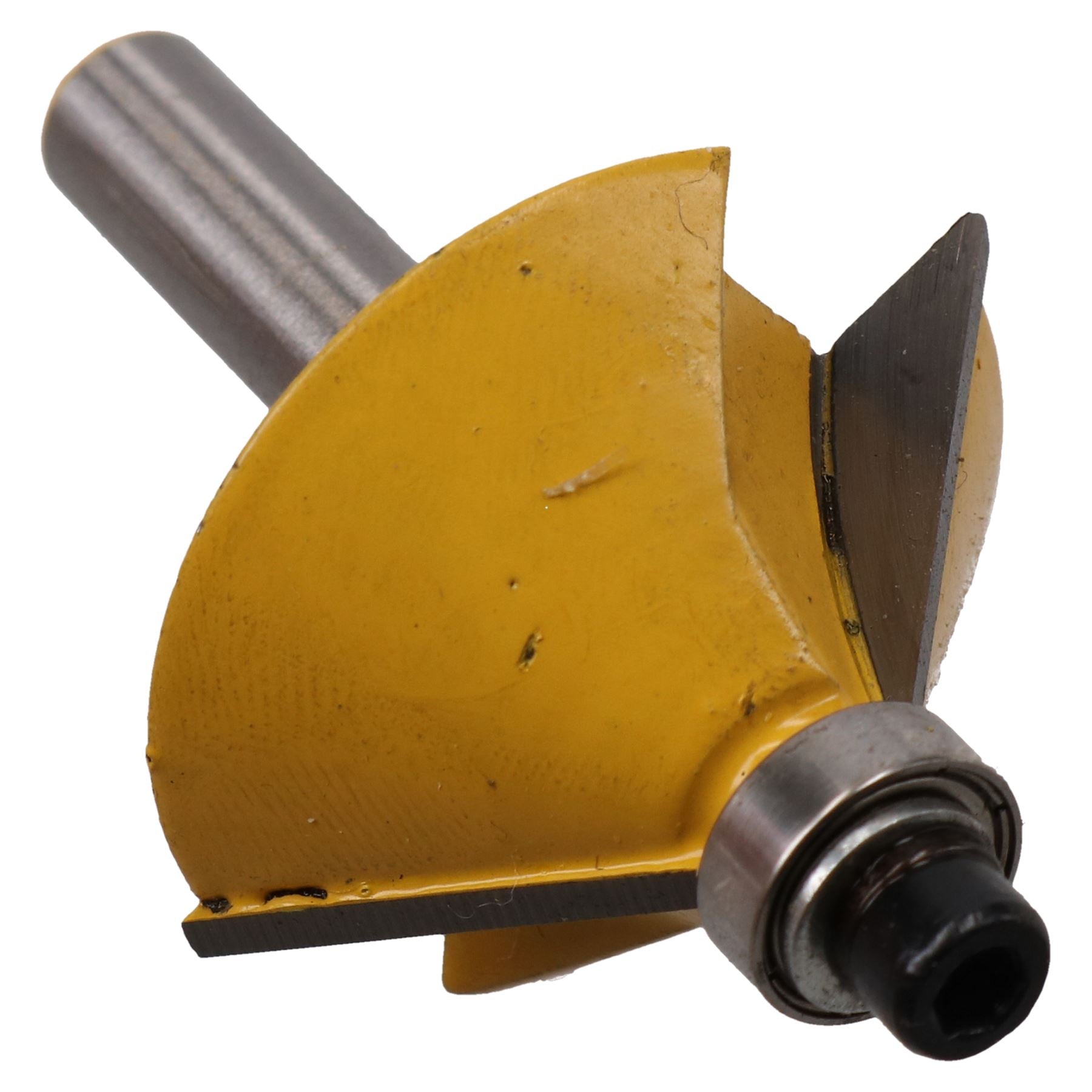 Fraise à chanfreiner guidée par roulement à 45 degrés TCT 32 mm D Cutter 1/4 Shank