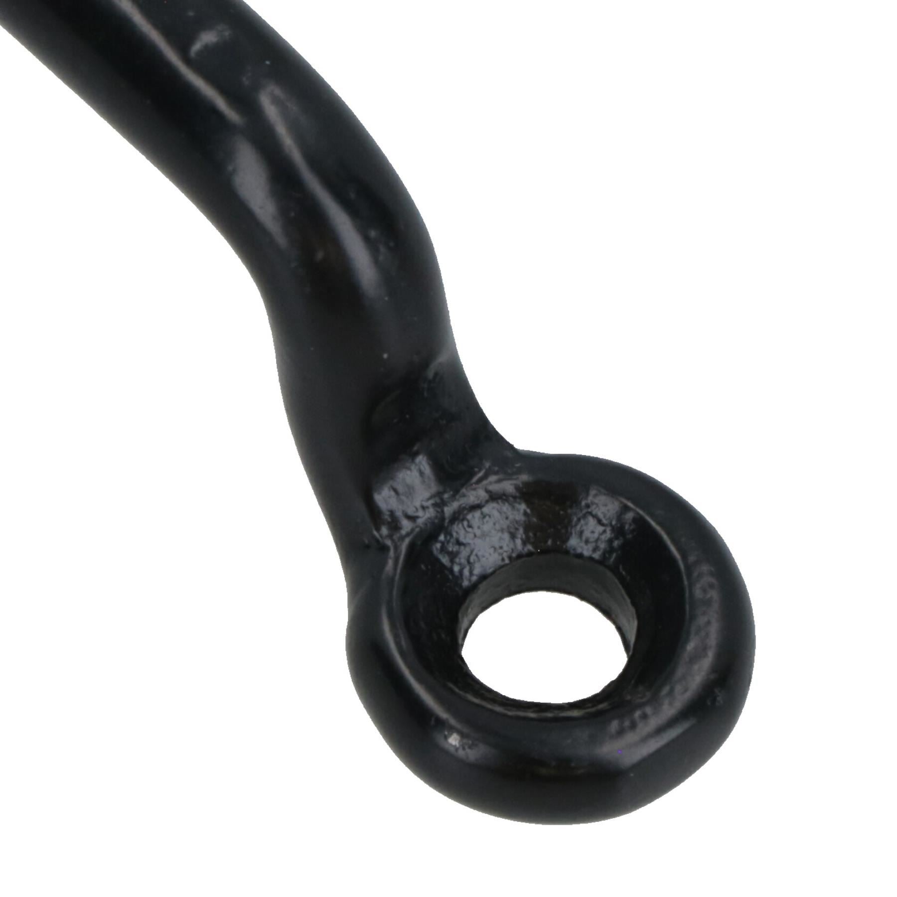 50mm Webbing Strap Bridge Securing Steel Staple Bracket Buckle