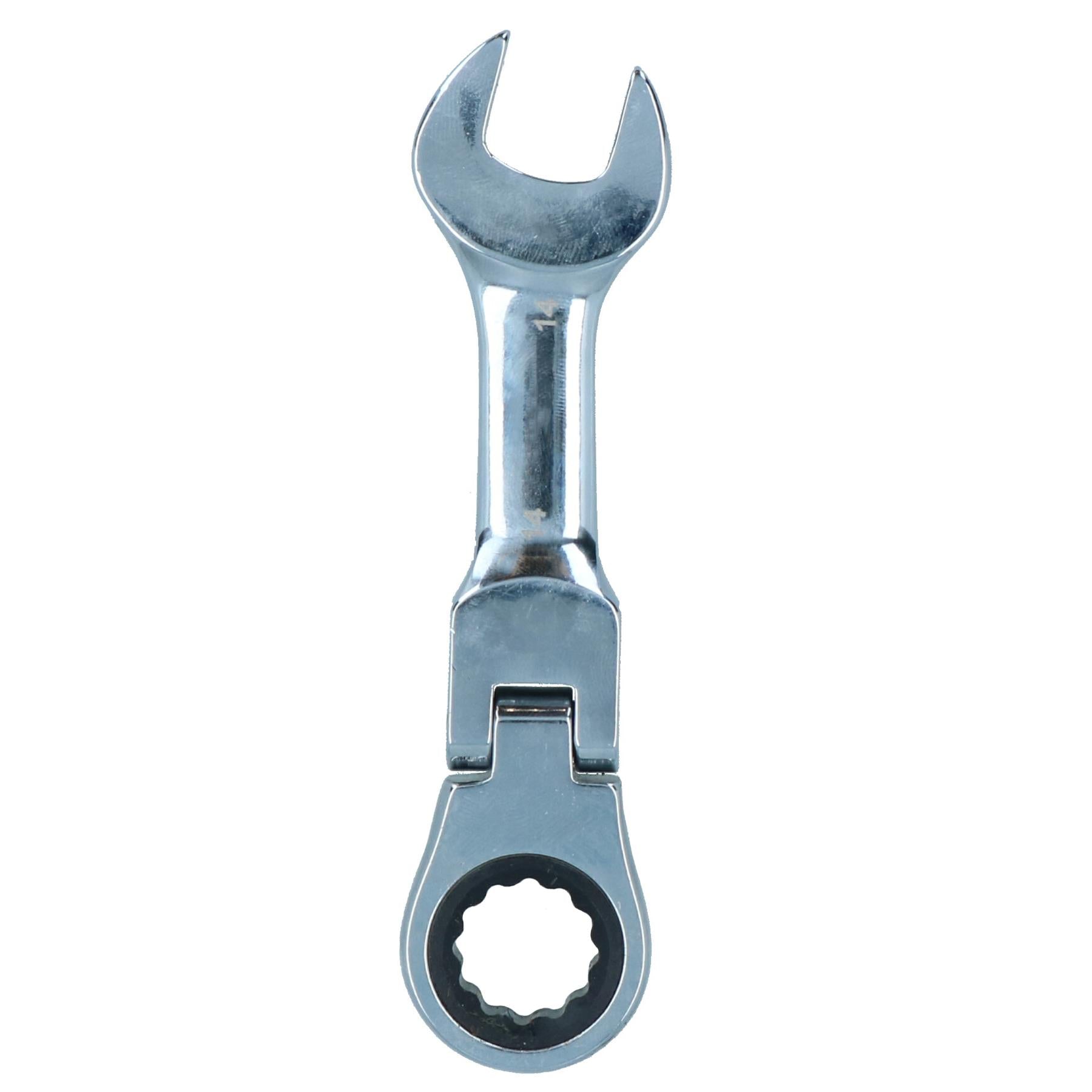 Jeu de clés mixtes à cliquet flexibles courtes métriques MM 8 mm – 19 mm