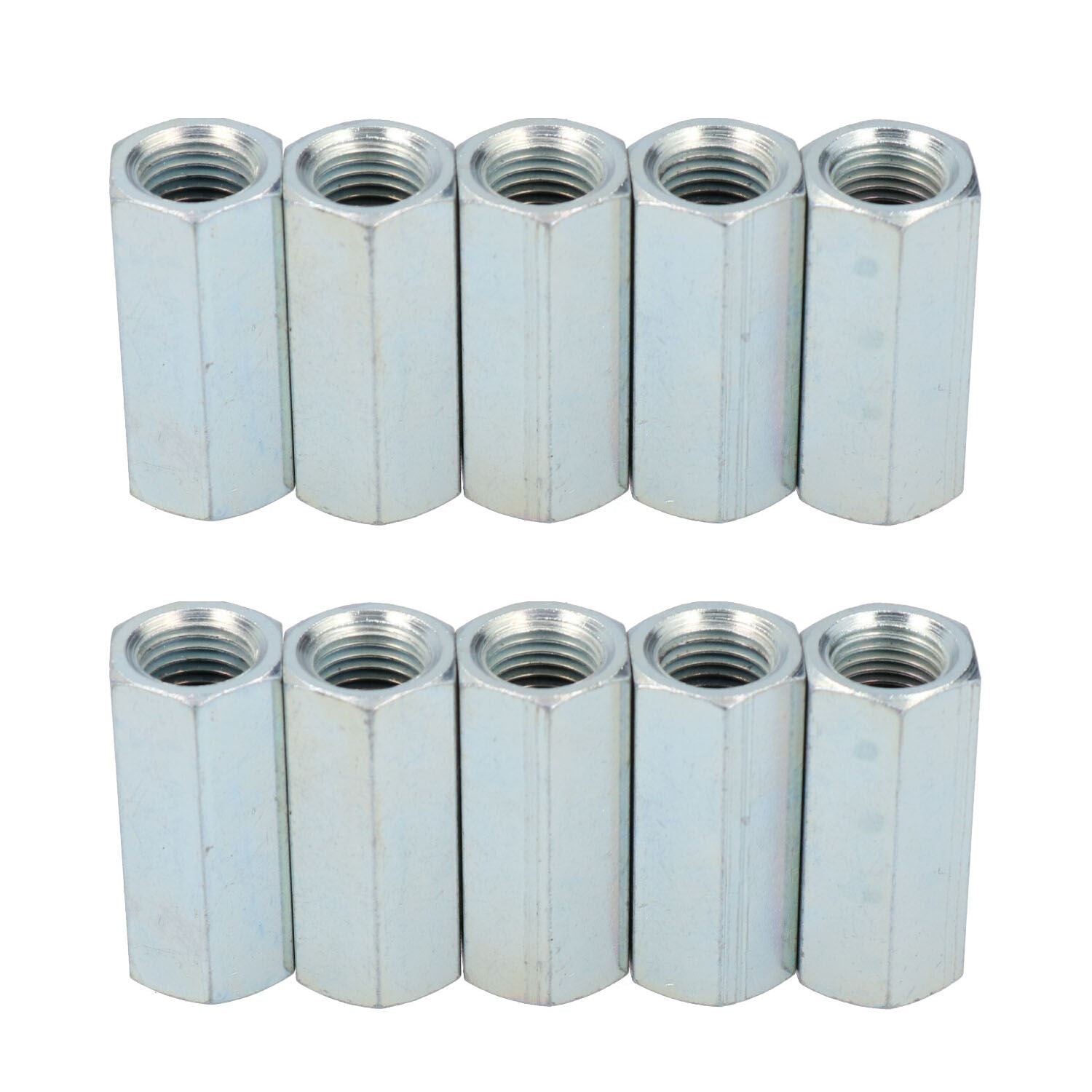 3/8 Zoll x 24 UNF Inline-Bremsleitungsverbinder weiblich für 3/16 Zoll-Rohr, 10er-Pack