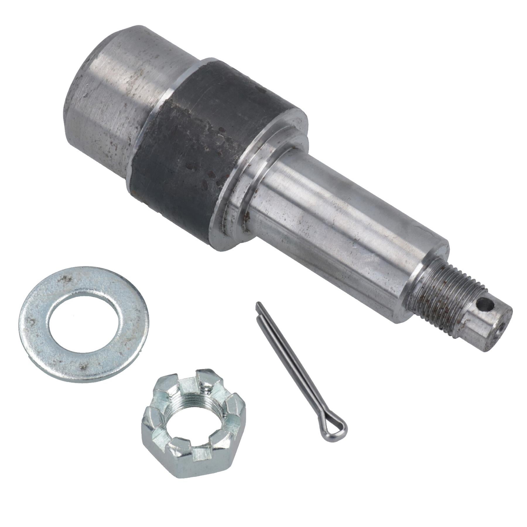 4 Inch PCD Trailer Trolley Wheel Hubs + Bearings With Weld On Stub Axle 1pk