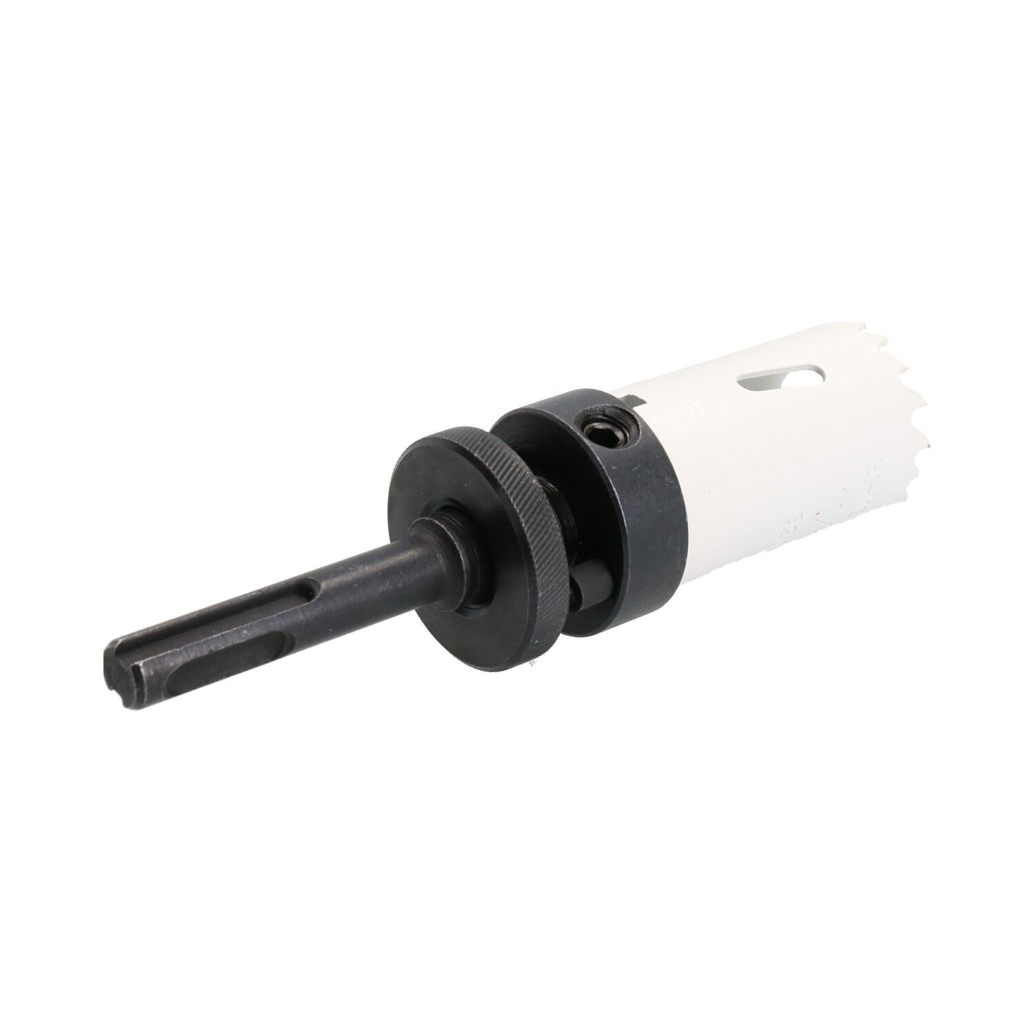 SDS-Plus-Dorndornaufsatz, komplett mit HSS-Lochsäge, 32 mm – 152 mm