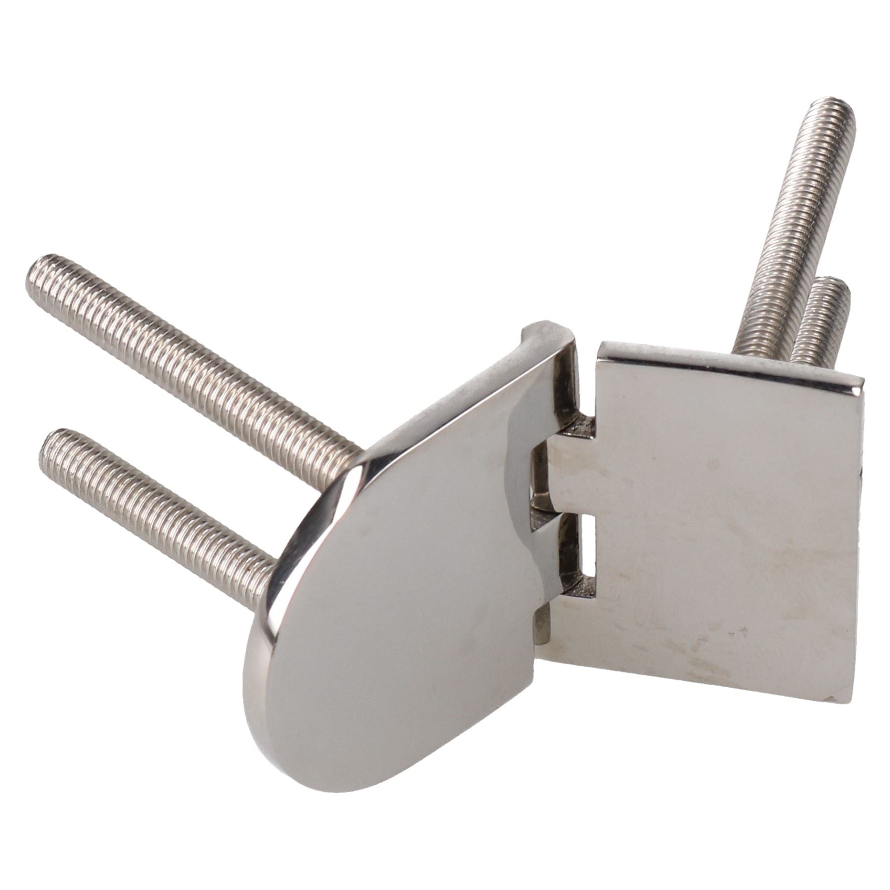 Charnière de trappe de porte de casier en acier inoxydable marin pour bateau camping-car poli