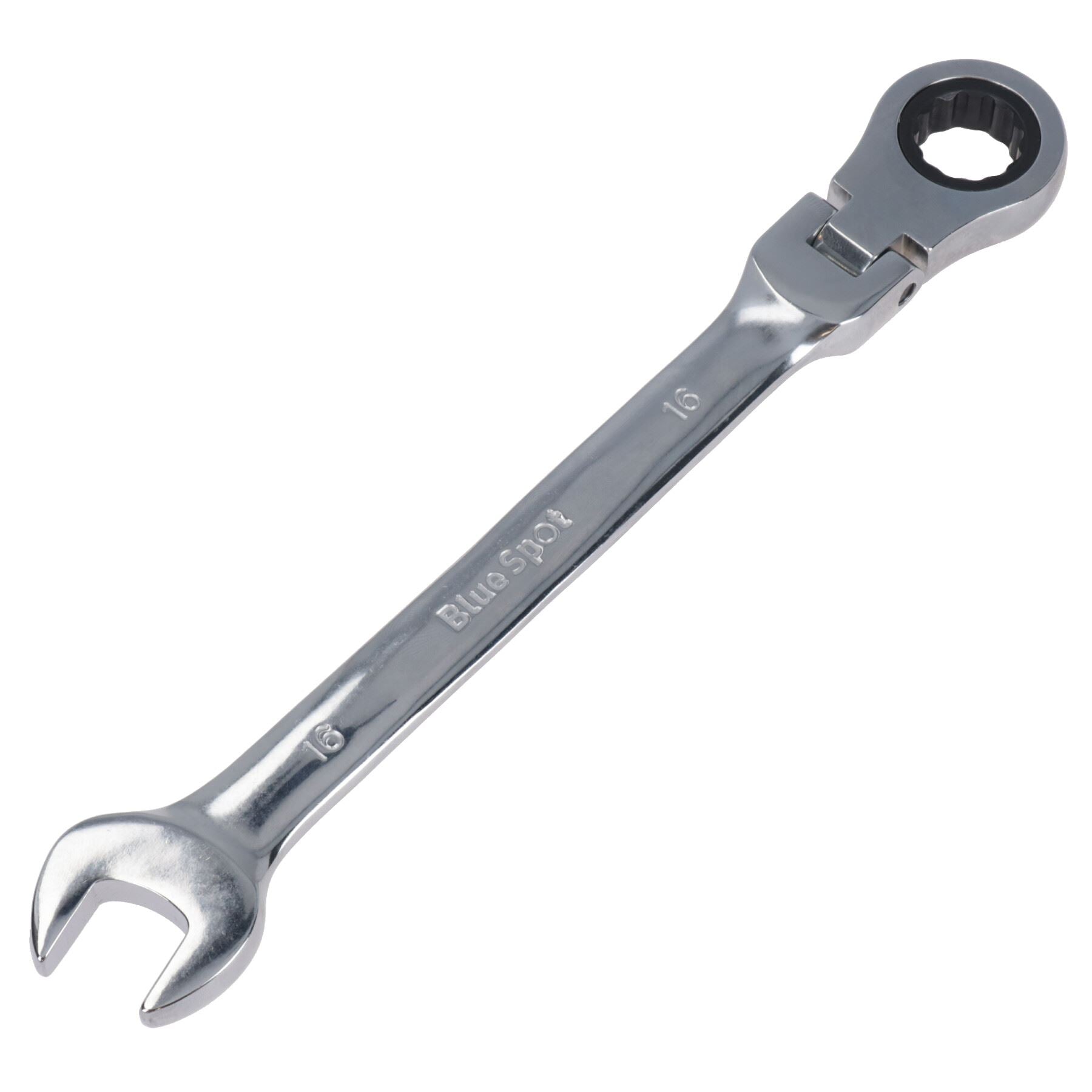 MM Metric Flexible Combination Ratchet Spanner Wrench Bi-Hex 12 Sided 72 Teeth