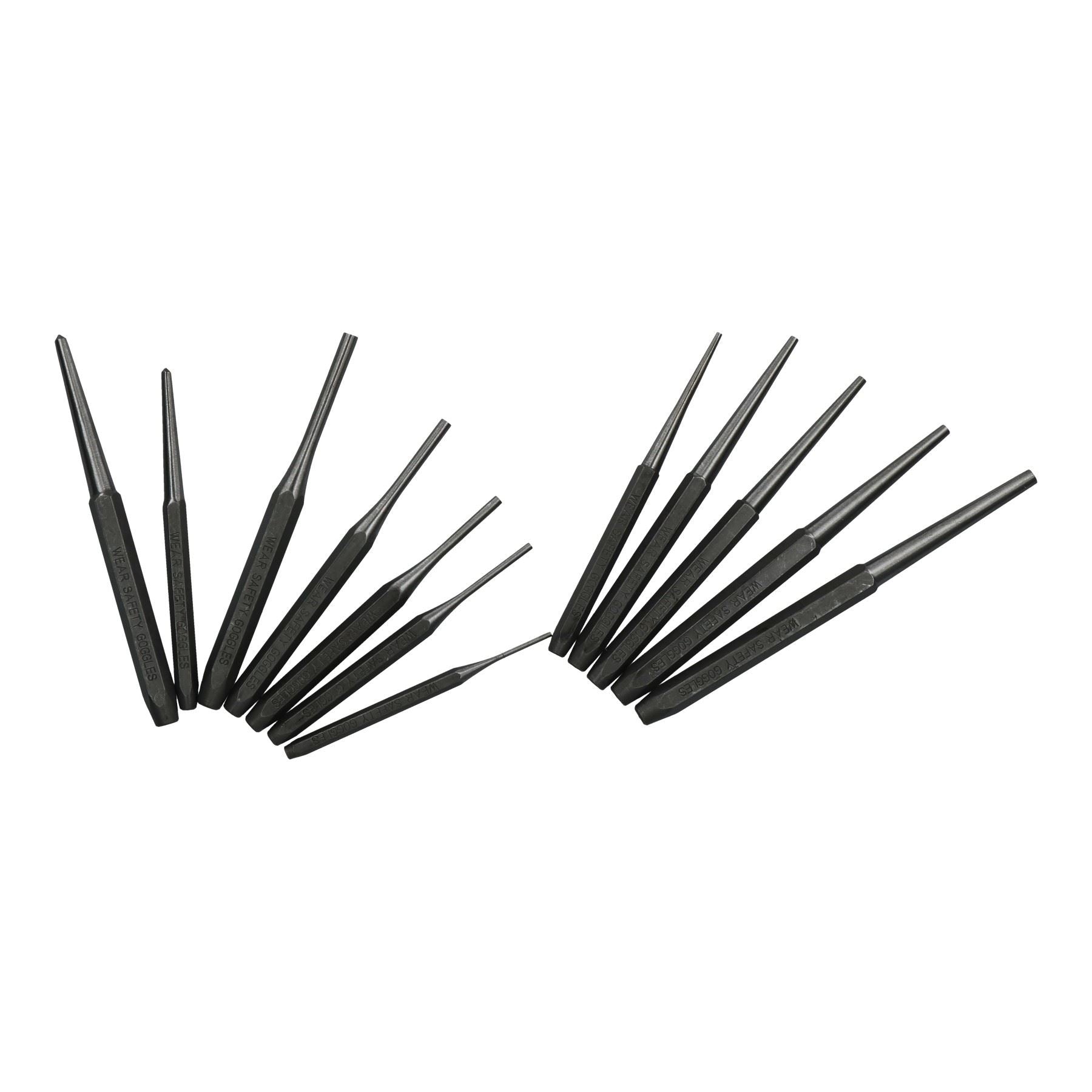 16-tlg. Körner & Meißel Metallmarker Kegel Kaltmeißel Splintentreiber Körner