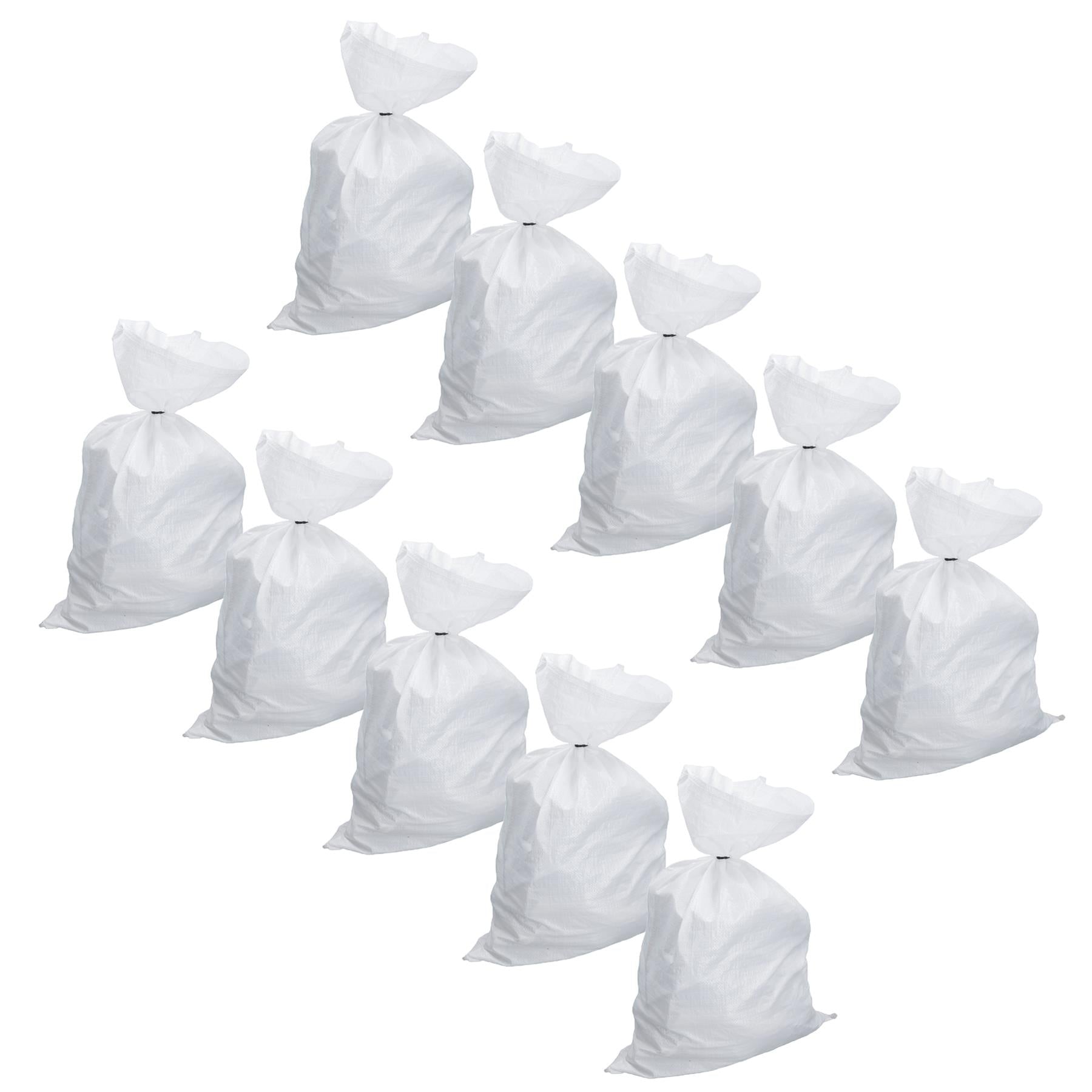 Heavy Duty Woven Polypropylene Bags Builder Sacks Rubble Logs Sand Bags