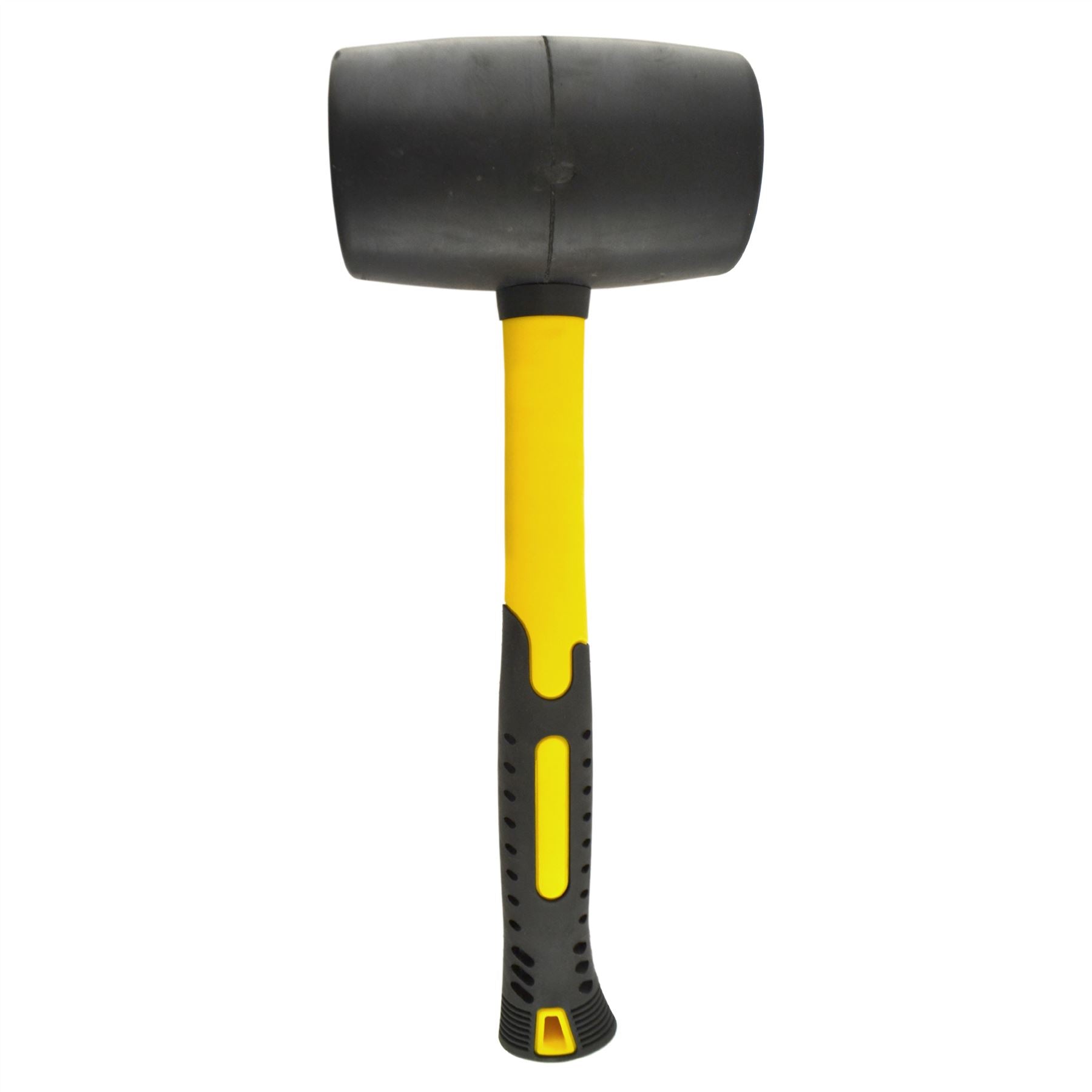32oz schwarzer Gummihammer, 70 % Fiberglasgriff, Hammer hinterlässt keine Spuren, TE892