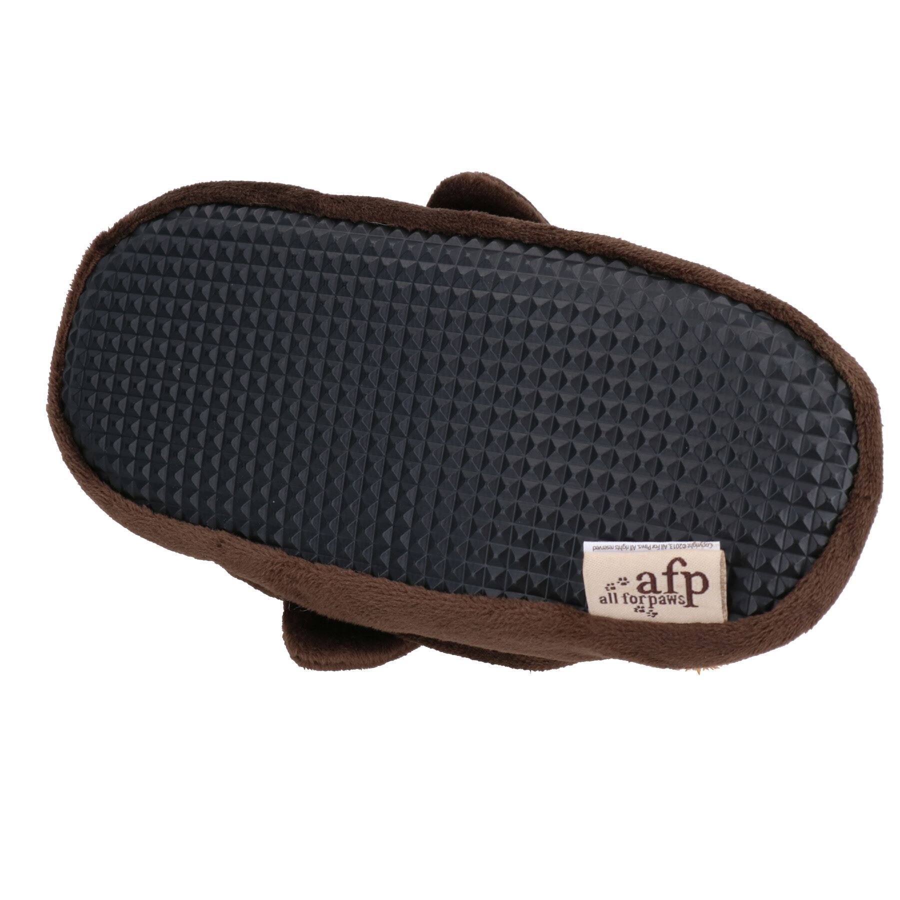 Cadeau pour chien et chiot, jouet en peluche qui couine, pantoufles de singe pour amoureux des chaussures