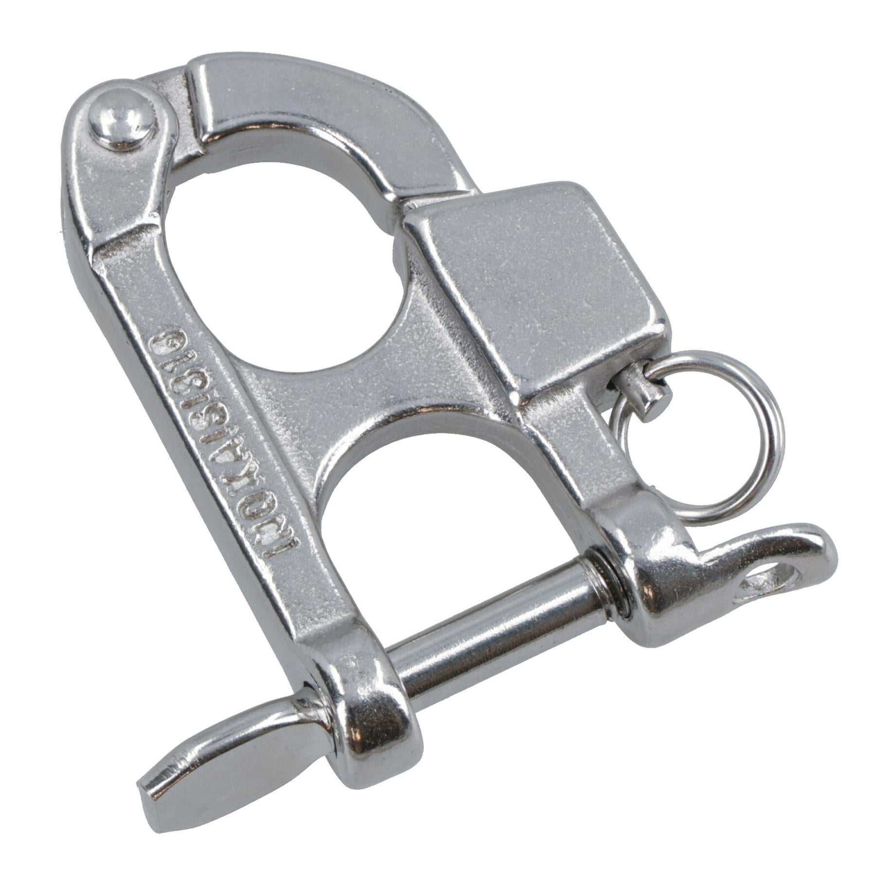 Water Ski Hook Quick Release Marine Grade Stainless Safety Shackle 316