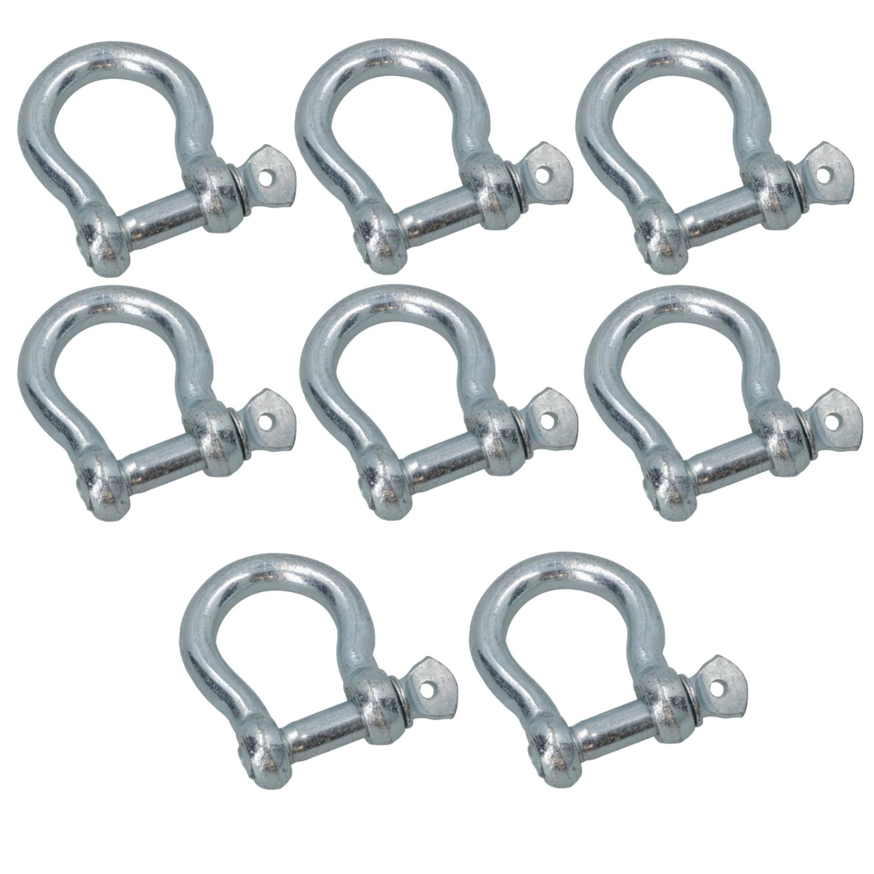 12mm Galvanised Bow Shackle Single Shackle Link Chandlery Boat Yacht