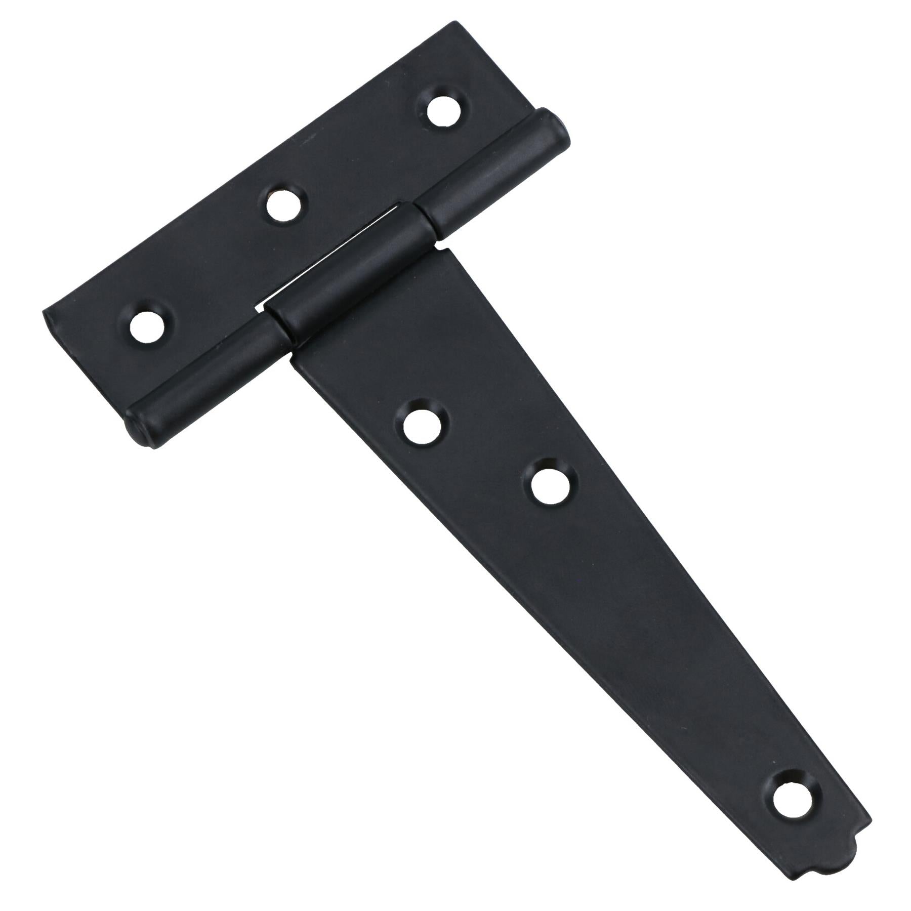 Heavy Duty T Tee Hinge For Sheds Gates Black Powder Coated Finish 4 – 18 Inch