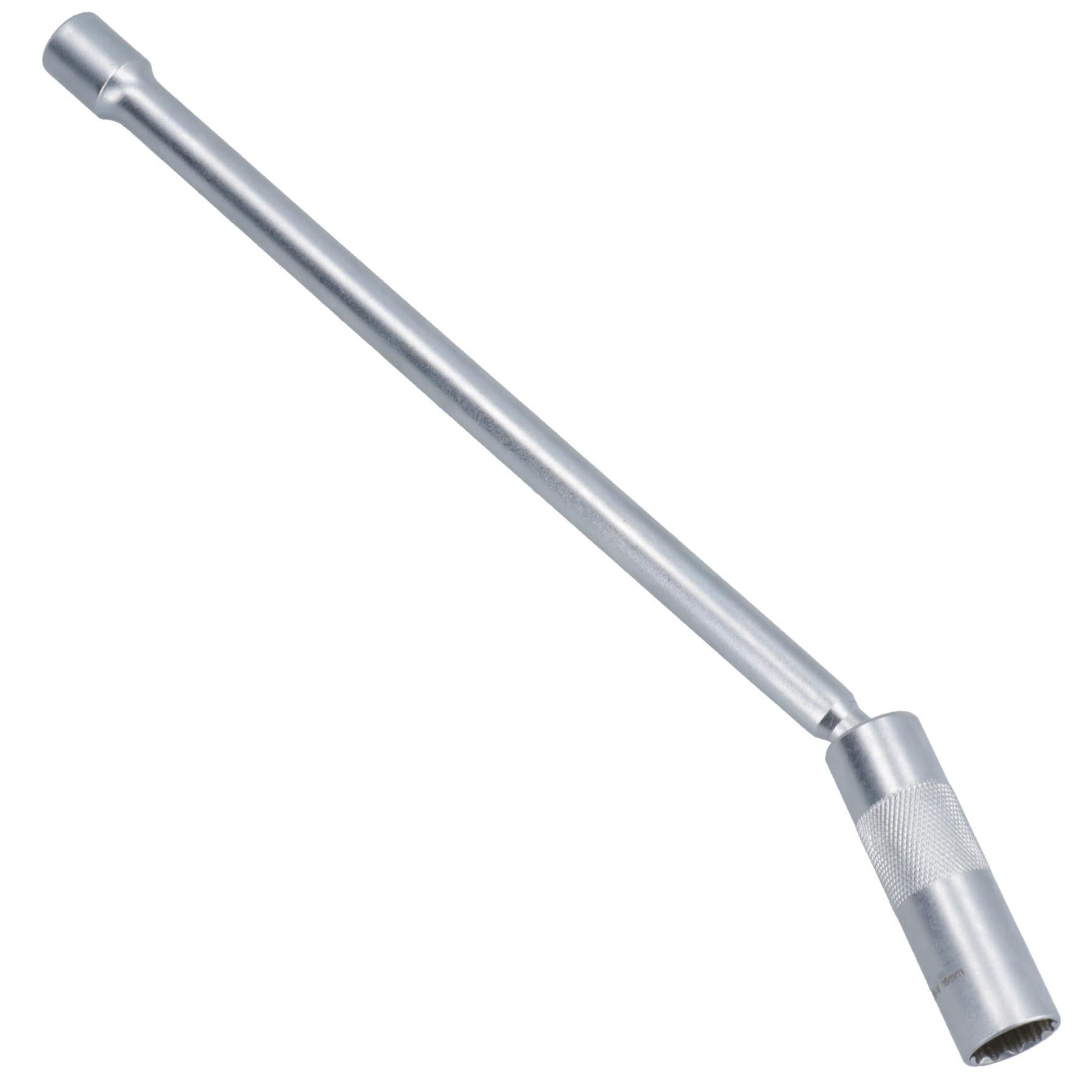 Douille de bougie d'allumage extra longue de 16 mm avec joint universel, paroi mince, entraînement 3/8 po