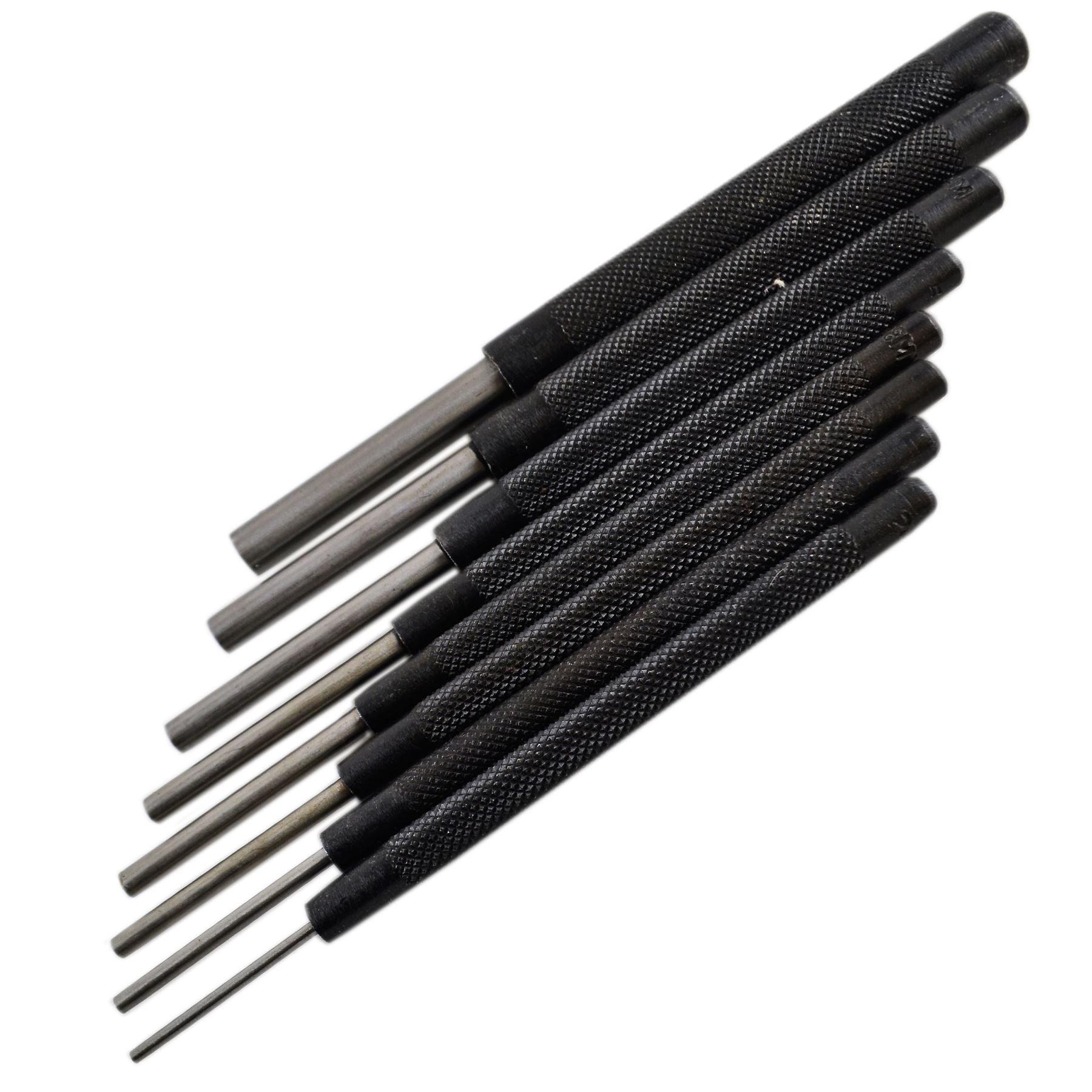 Jeu de poinçons à goupille, poinçons parallèles à dérive métriques 2,4 mm - 9,5 mm, ensemble de 8 pièces Bergen