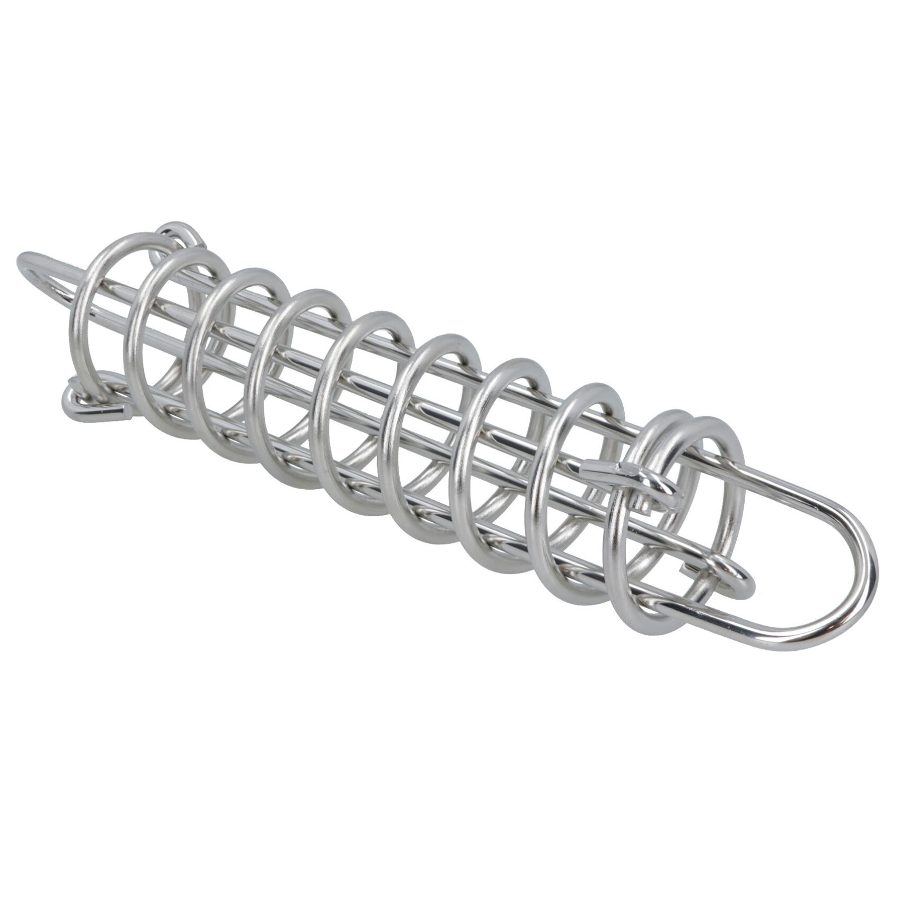 Boat Mooring Line Spring Shock Absorber Compensator Stainless 5mm x 270mm