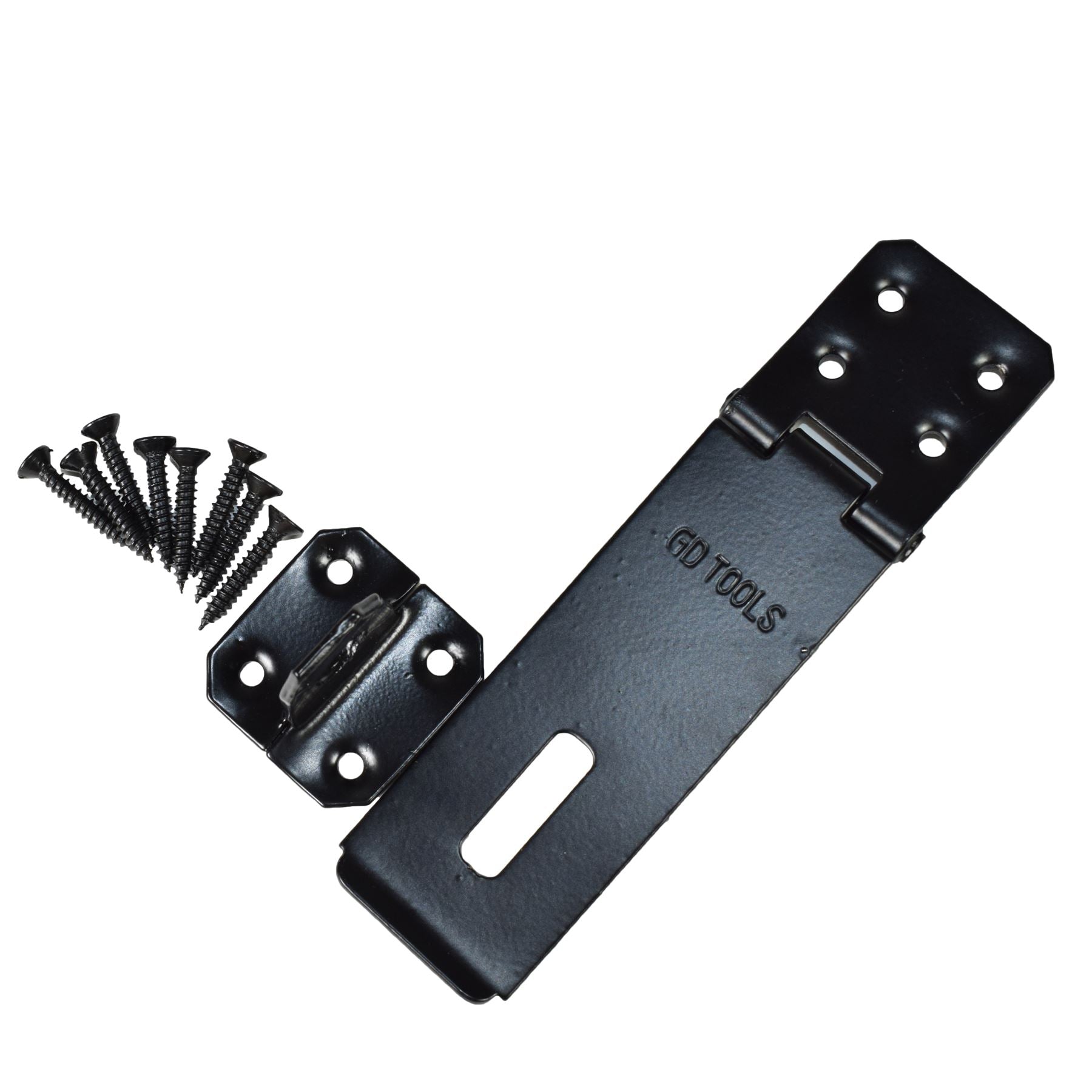Heavy Duty 4" / 100mm Hasp And Staple Security Lock Catch For Sheds Fences