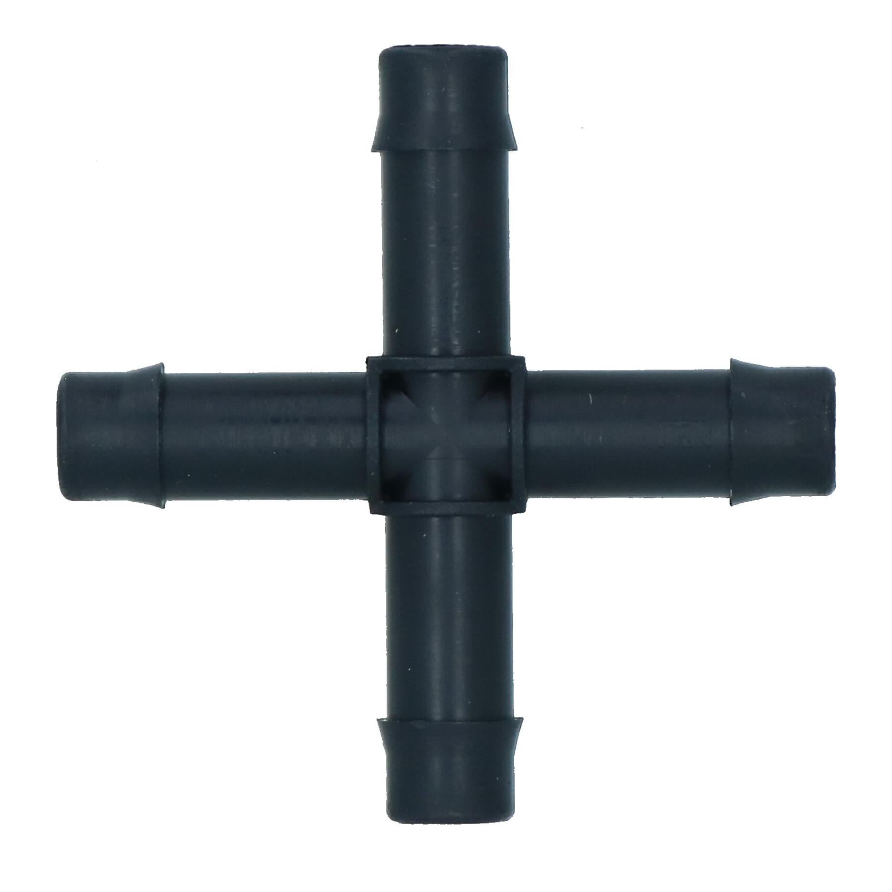 Hozelock Cross Connectors Pipe Joiners For 13mm Pipe Garden Micro Irrigation