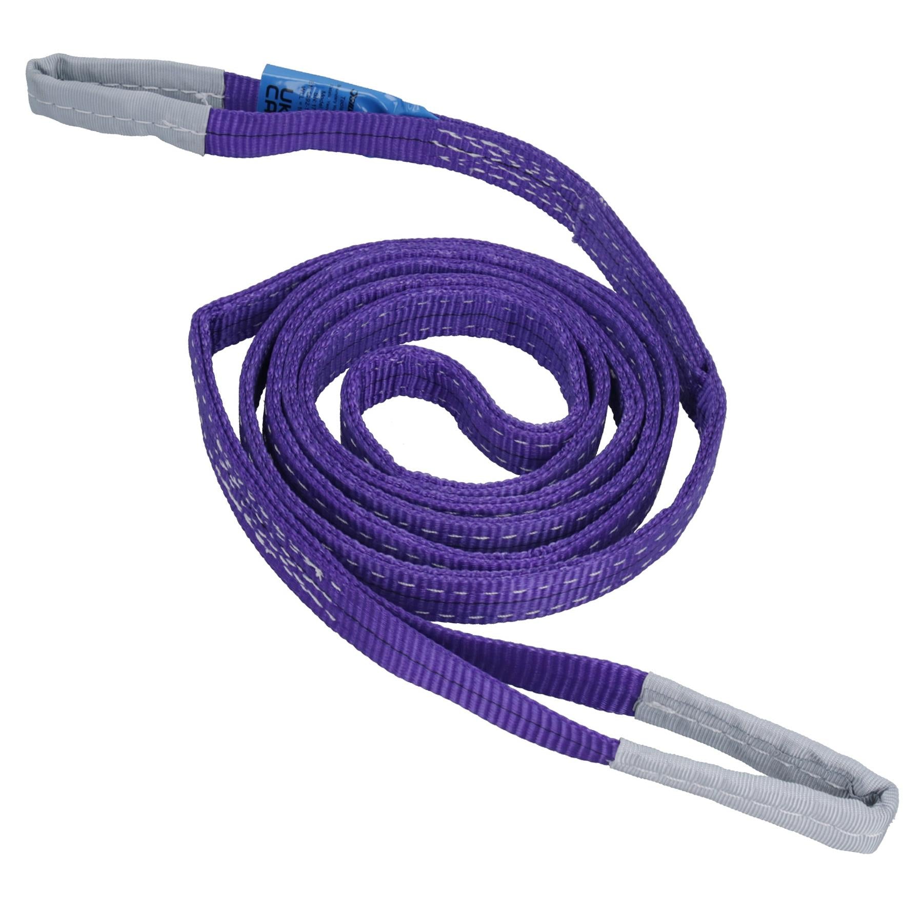 1 Ton 4 Metre Lifting Carrying Sling PES Polyester 7:1 Safety Factor