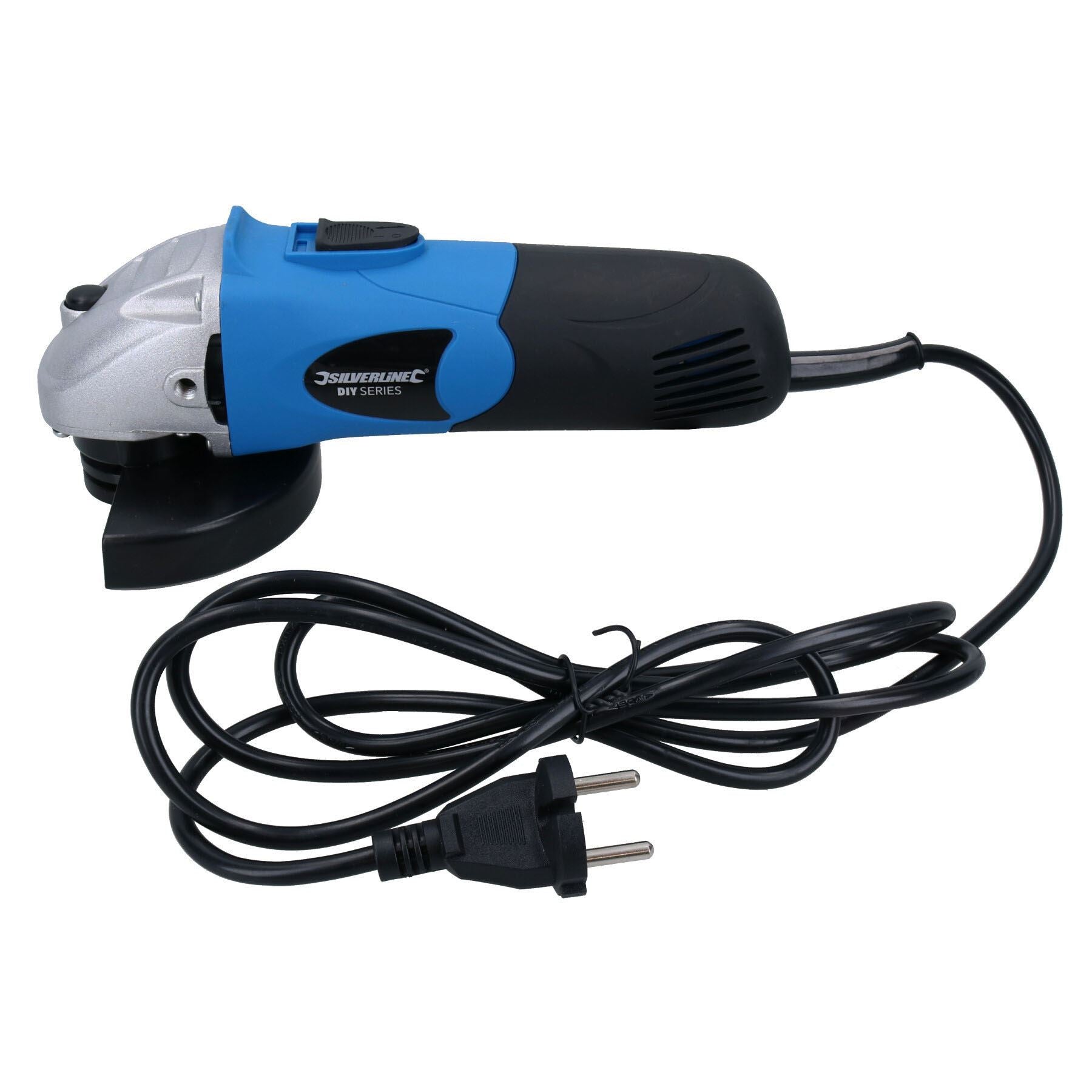 Meuleuse d'angle 650 W 4-1/2 po 115 mm Ponçage Coupe 230 V avec prise britannique à 3 broches