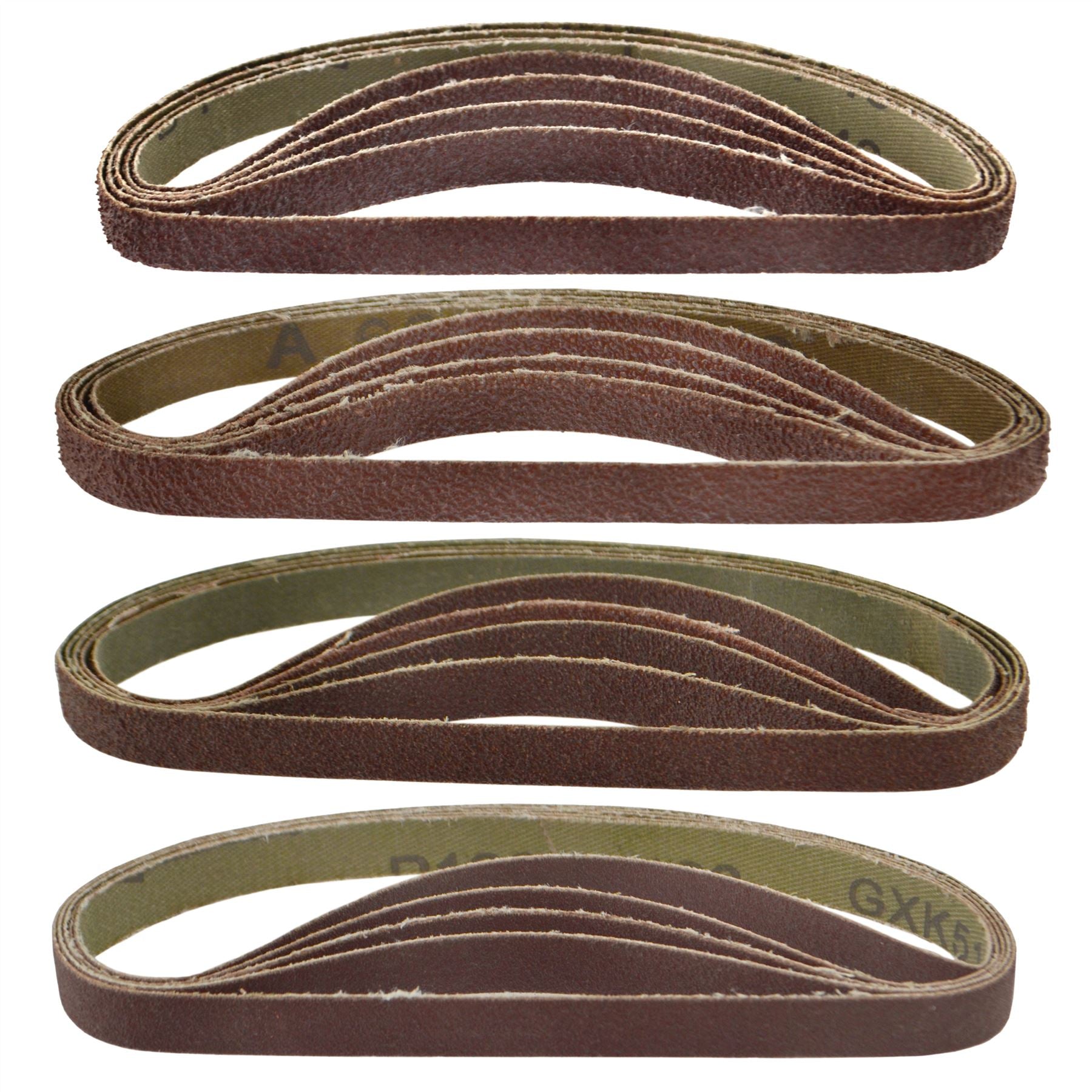 Ponceuse à main à courroie 330 mm x 10 mm Bandes abrasives