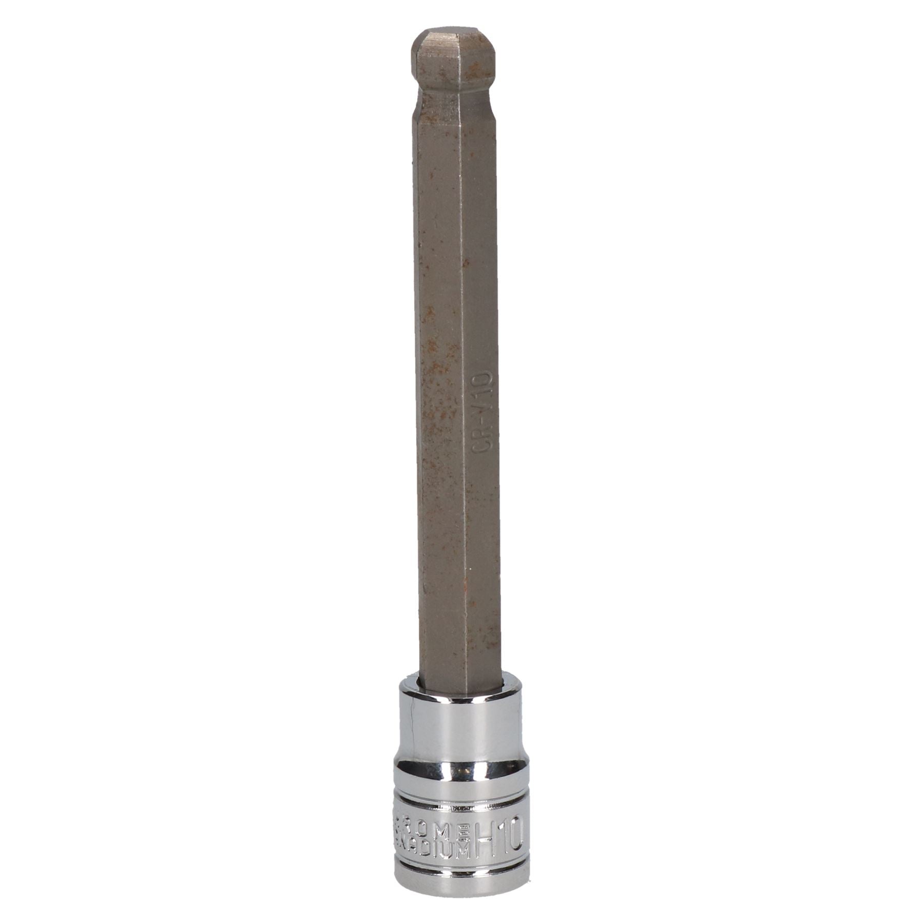 10mm 3/8" Drive Long Ball Ended Hex Allen Key Socket Bit 85mm Deep Reach CR-V
