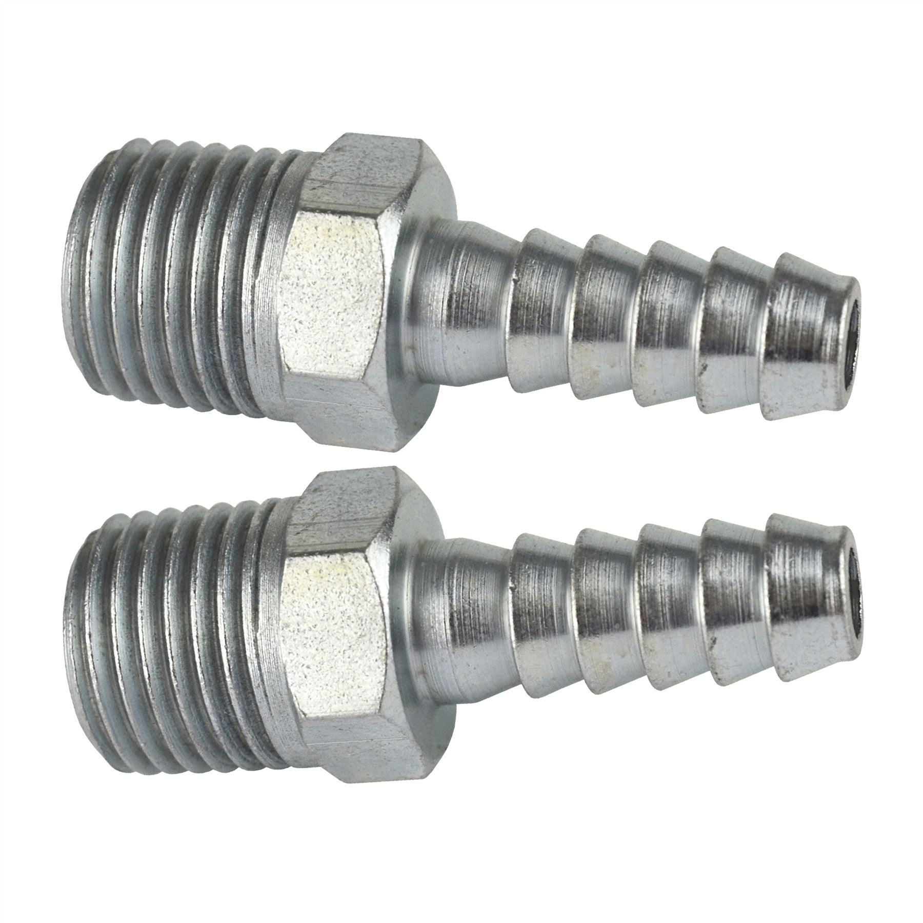 1/4" BSP Thread Fitting with Hose Tail for 3/16" 1/4" 5/16" 3/8" 1/2" Pipe Hose