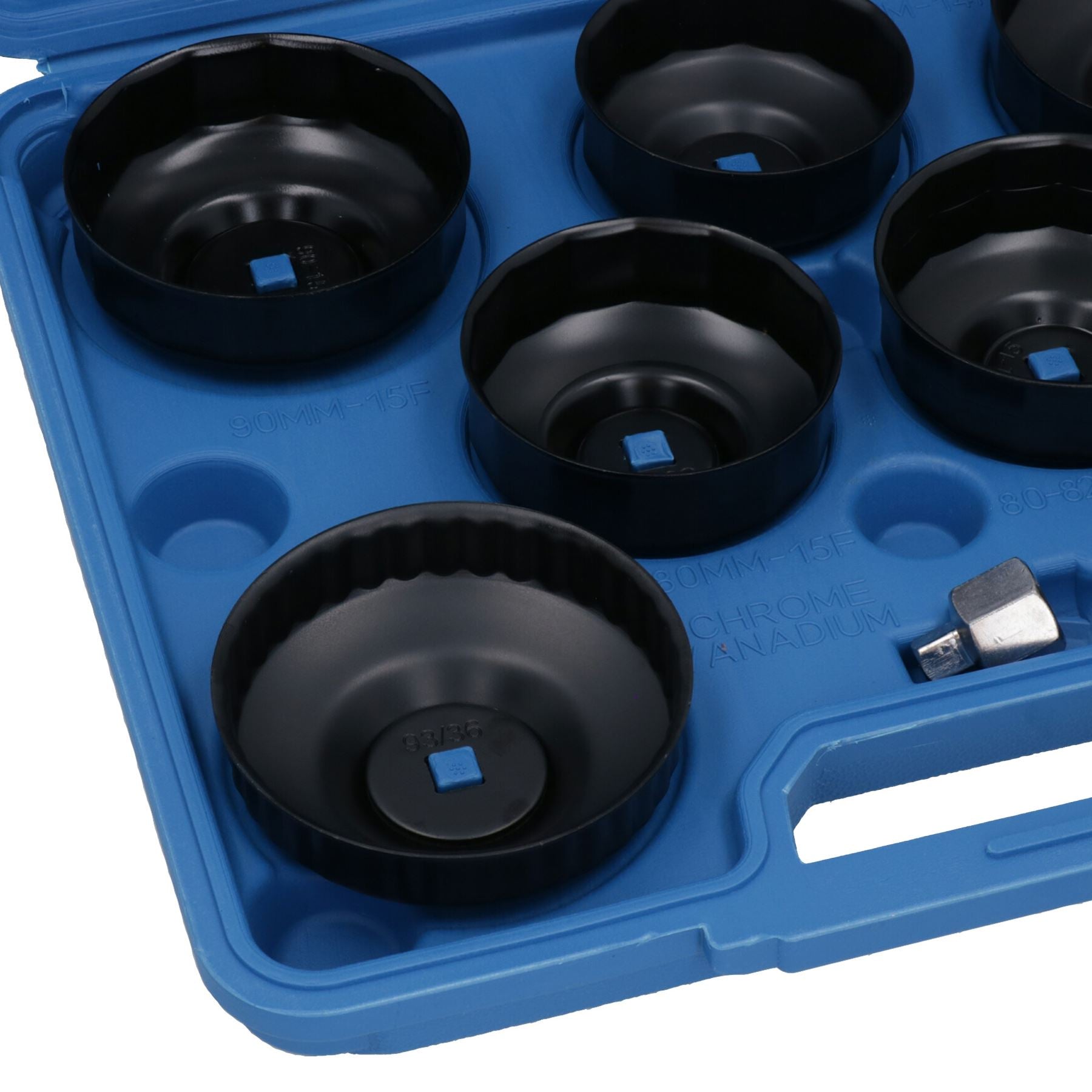 Cup Type Oil Filter Wrench Remover Removal Installer Set 65mm – 100mm 14pc