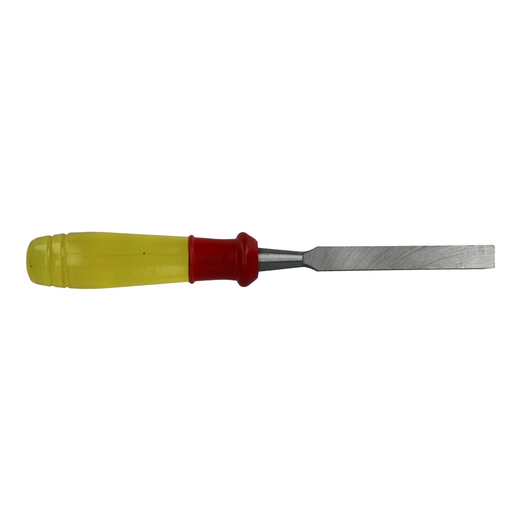 1/2 Zoll (13 mm) abgeschrägter Holzmeißel, transparenter Griff, Schnitzarbeiten, Zimmerei, Tischler