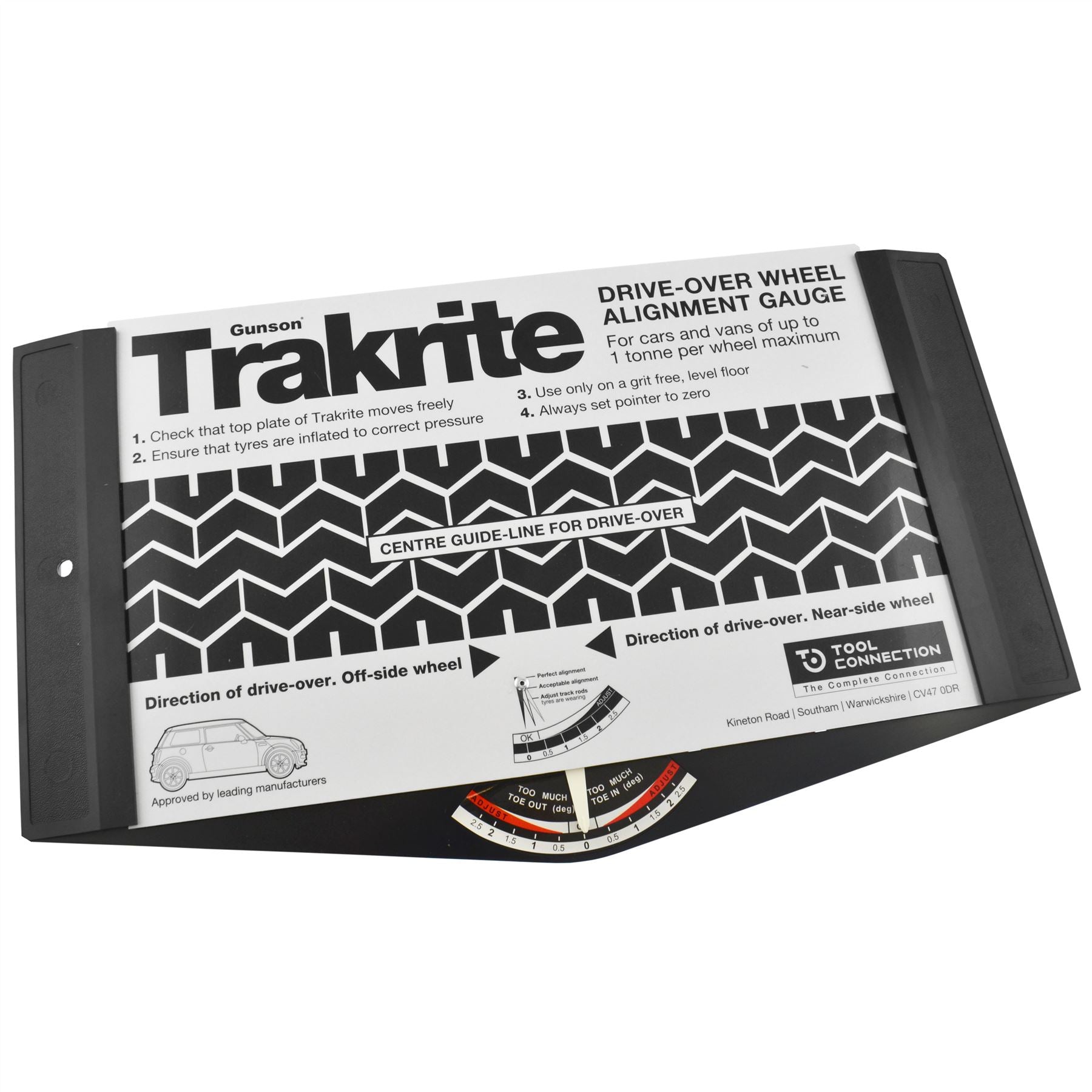 Spureinstellungsmessgerät Trakrite für PKW, Transporter, Aufhängung LSR12