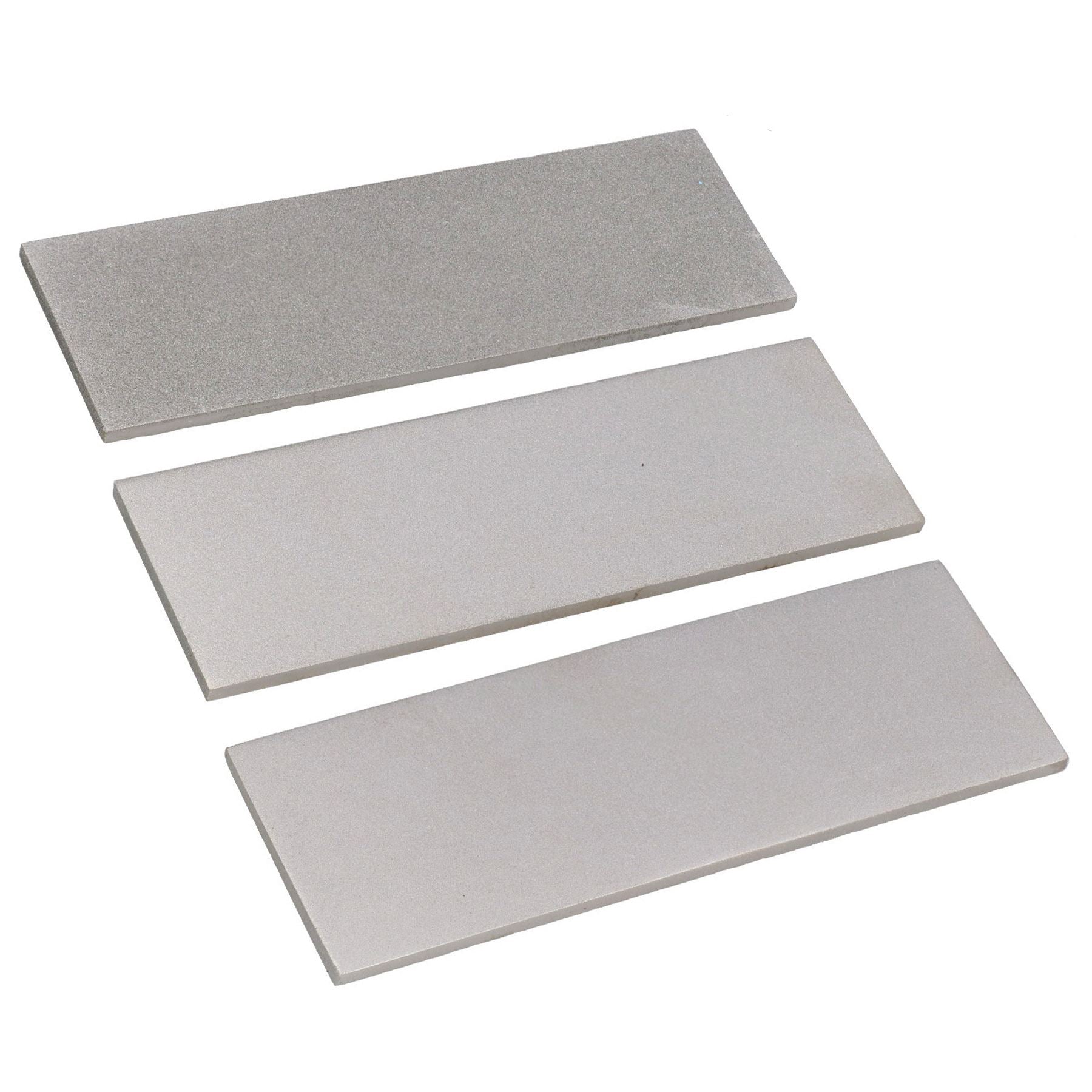 3-teiliger professioneller Diamant-Schleifstein 6" Extra Fein / Fein / Grob