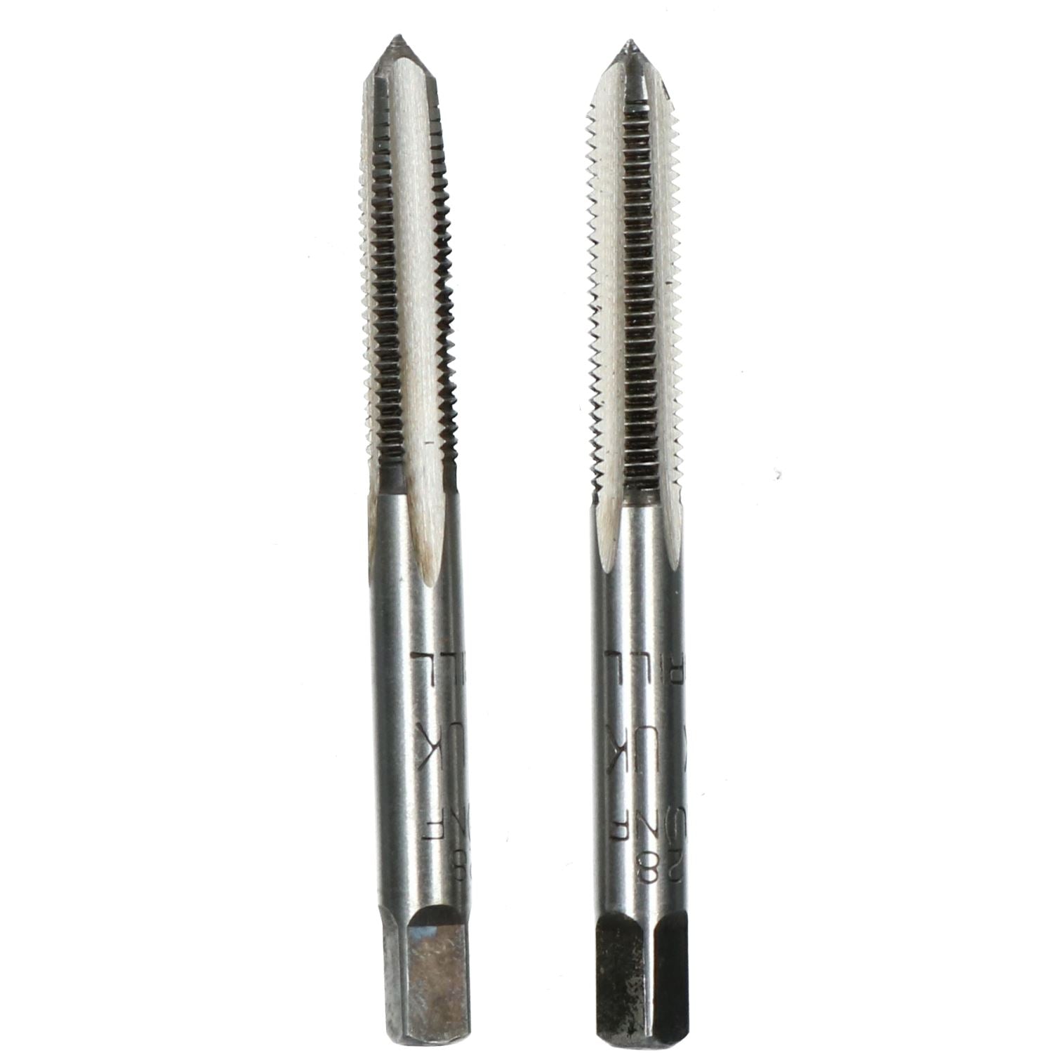 Jeu de tarauds coniques et à boisseau sphérique UNF, coupe-filet en acier tungstène 10 - 3/4"